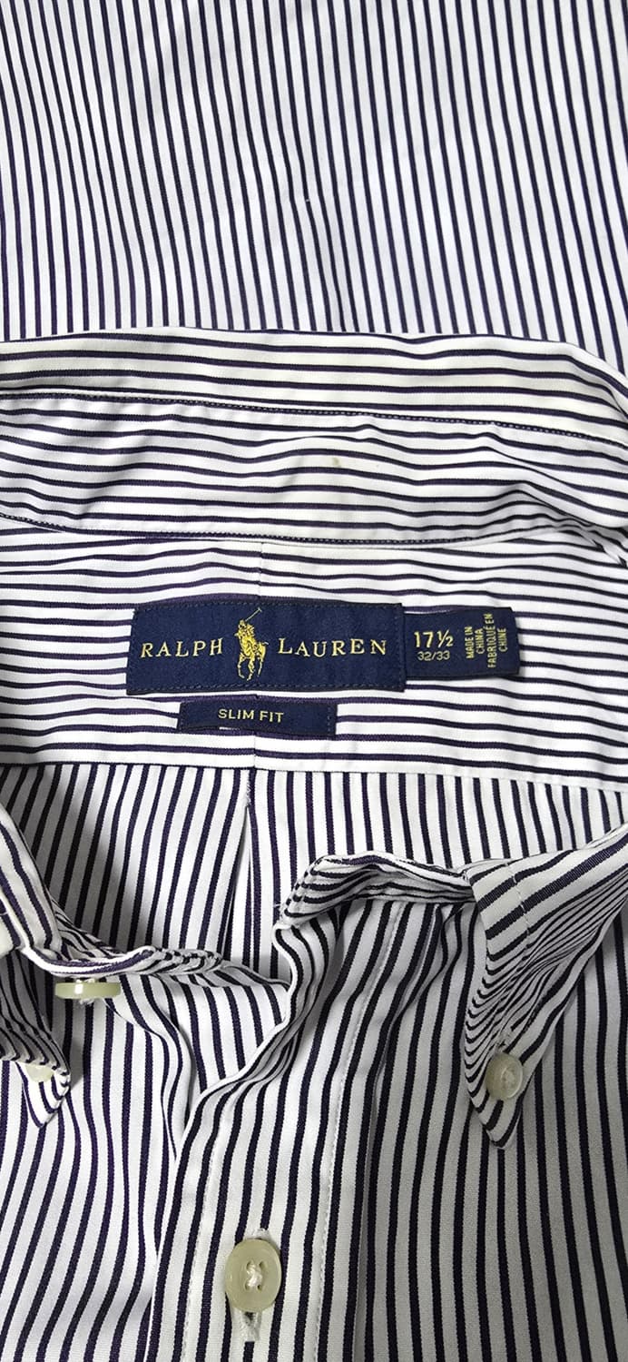 랄프로렌 스트라이프 셔츠  슬림핏 110  상품이미지3