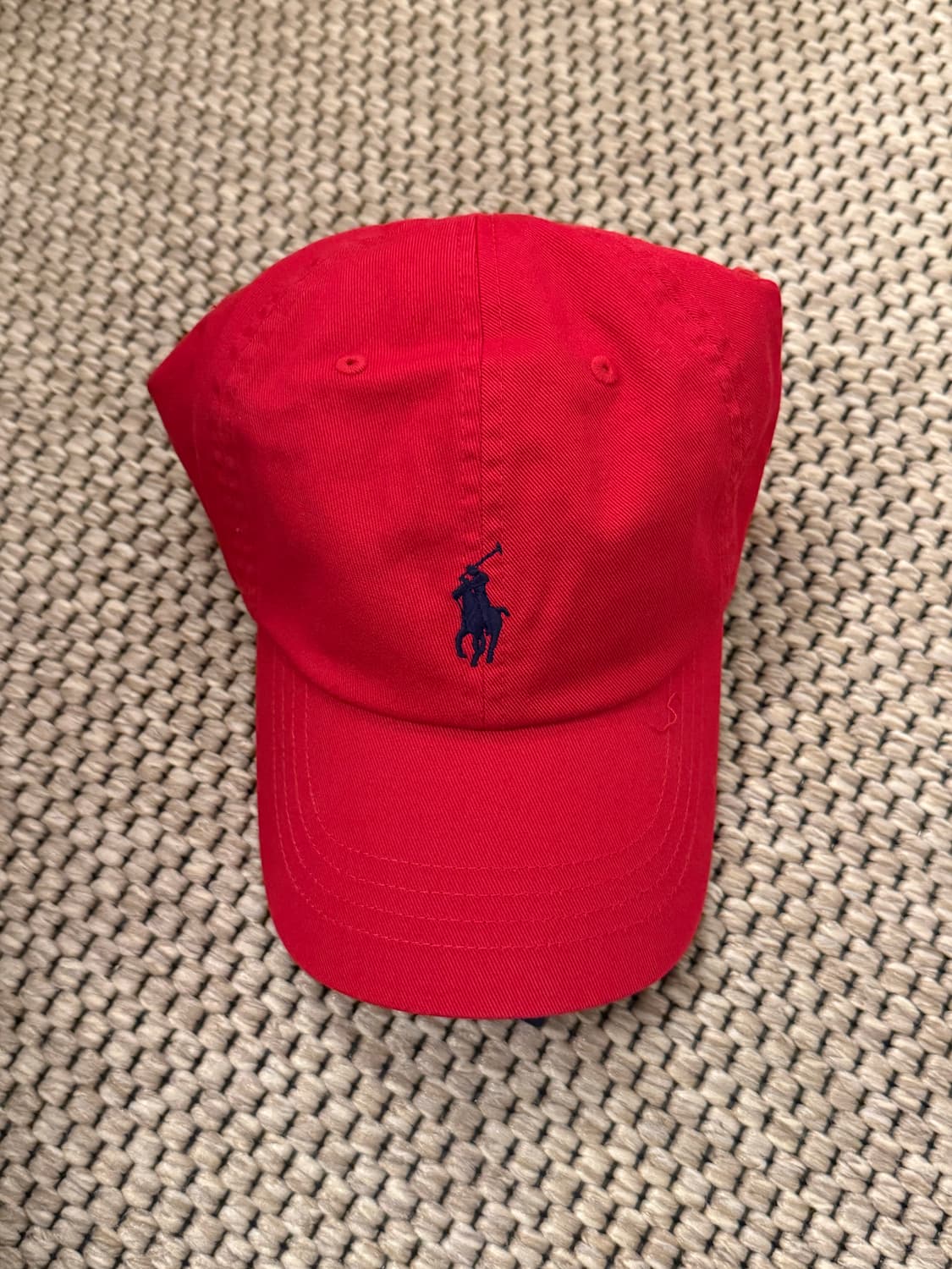 폴로 랄프로렌 캡모자 레드 상품이미지2