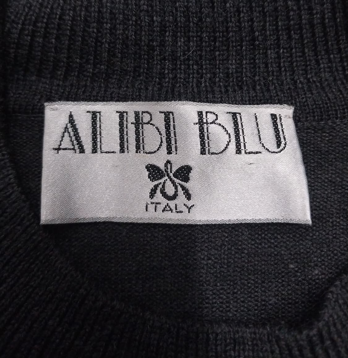 ALIBI BLU 삐에로 자수 니트 95-100 상품이미지3