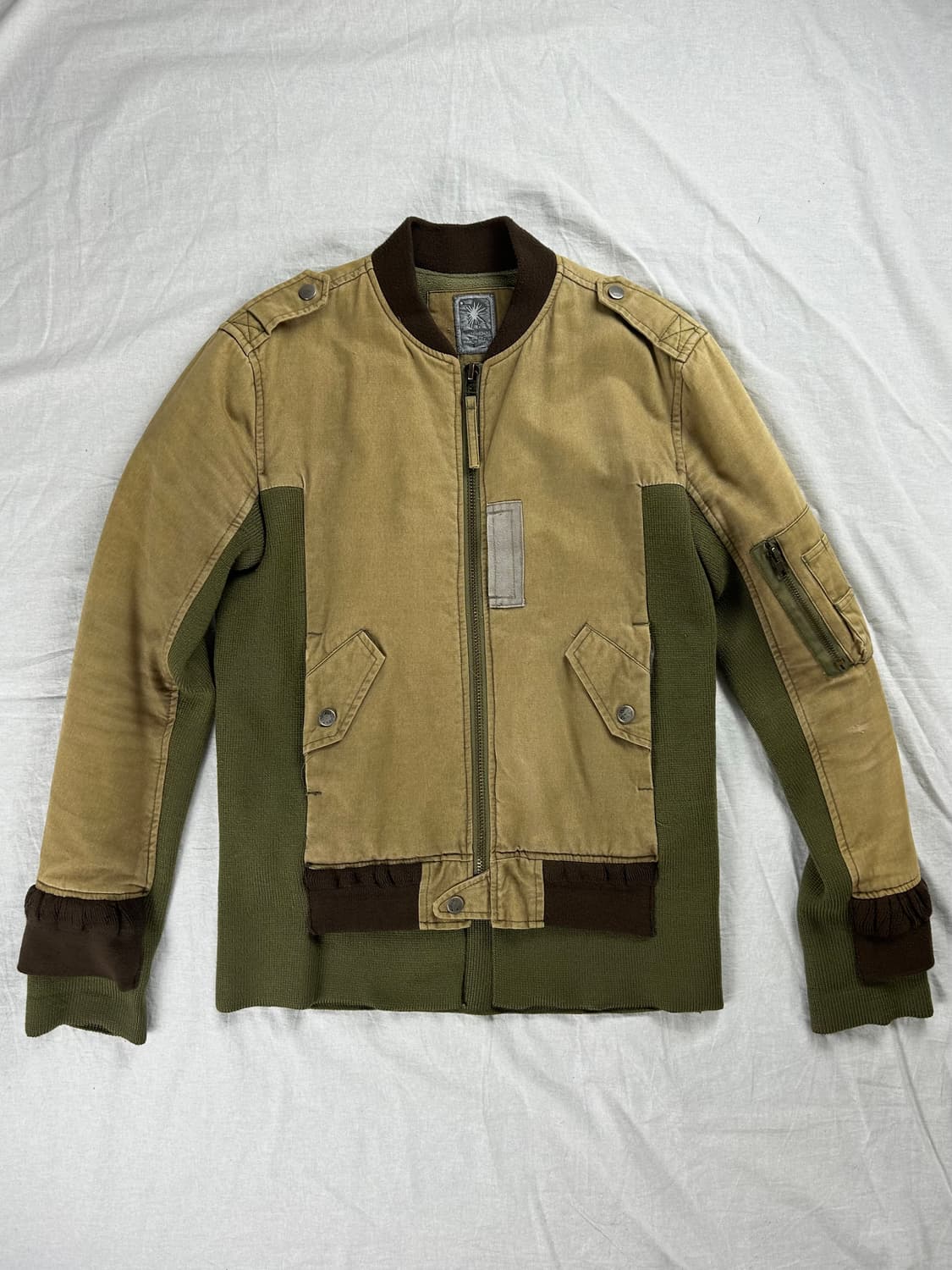 MIHARA YASUHIRO  하이브리드 봄버 자켓 상품이미지1