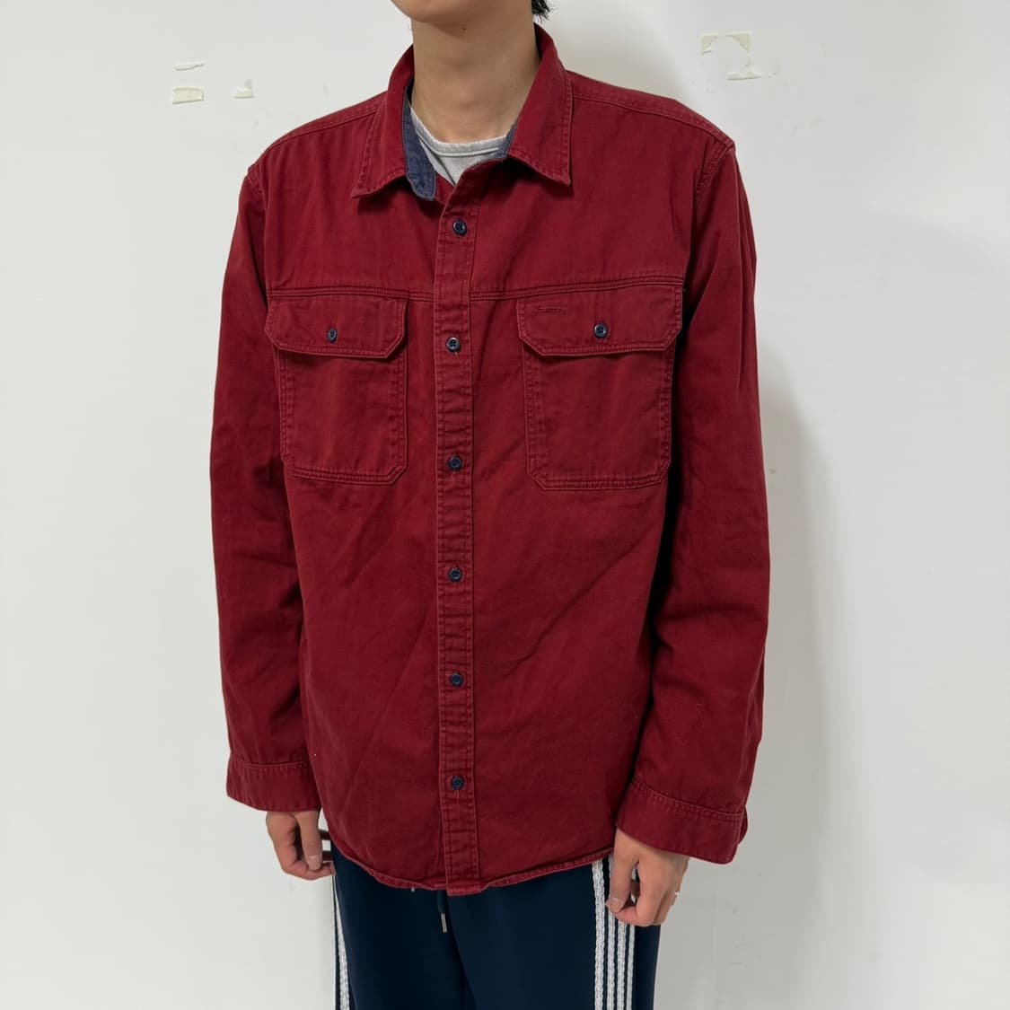파타고니아 워크셔츠 버건디  상품이미지2