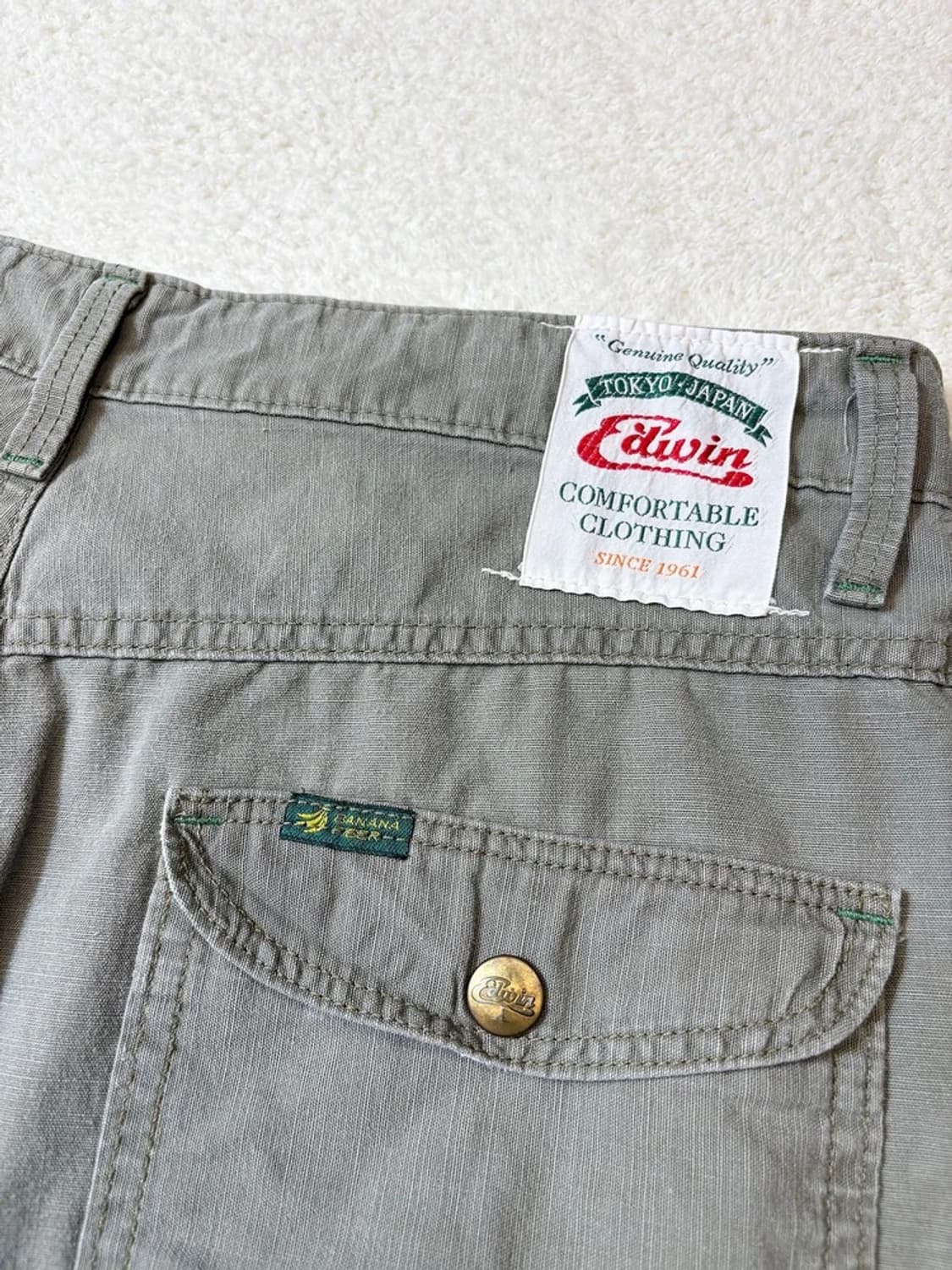 에드윈 EDWIN 00's 재팬 706RS 2웨이 이지 팬츠 pn6155 상품이미지7