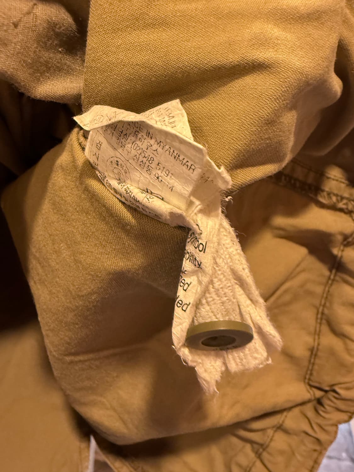 지프 베이지 사파리 자켓 상품이미지4