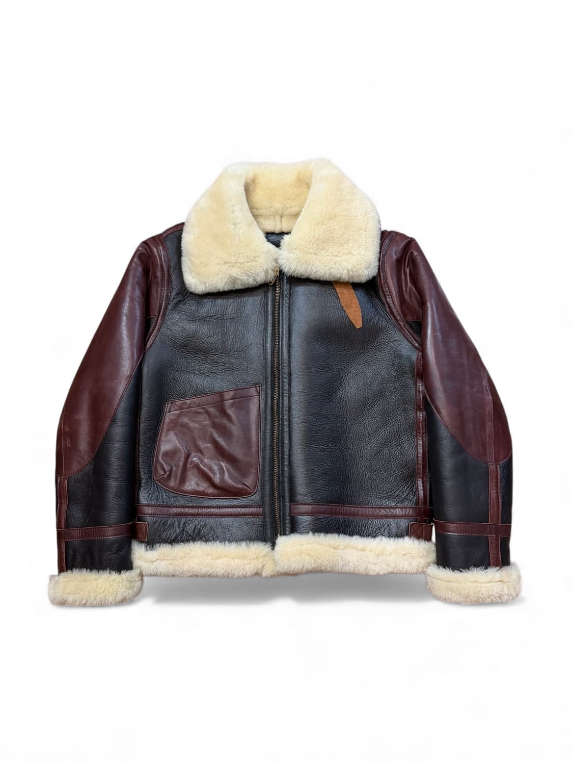 B-3 타입 복각 양가죽 무스탕 자켓  상품이미지1