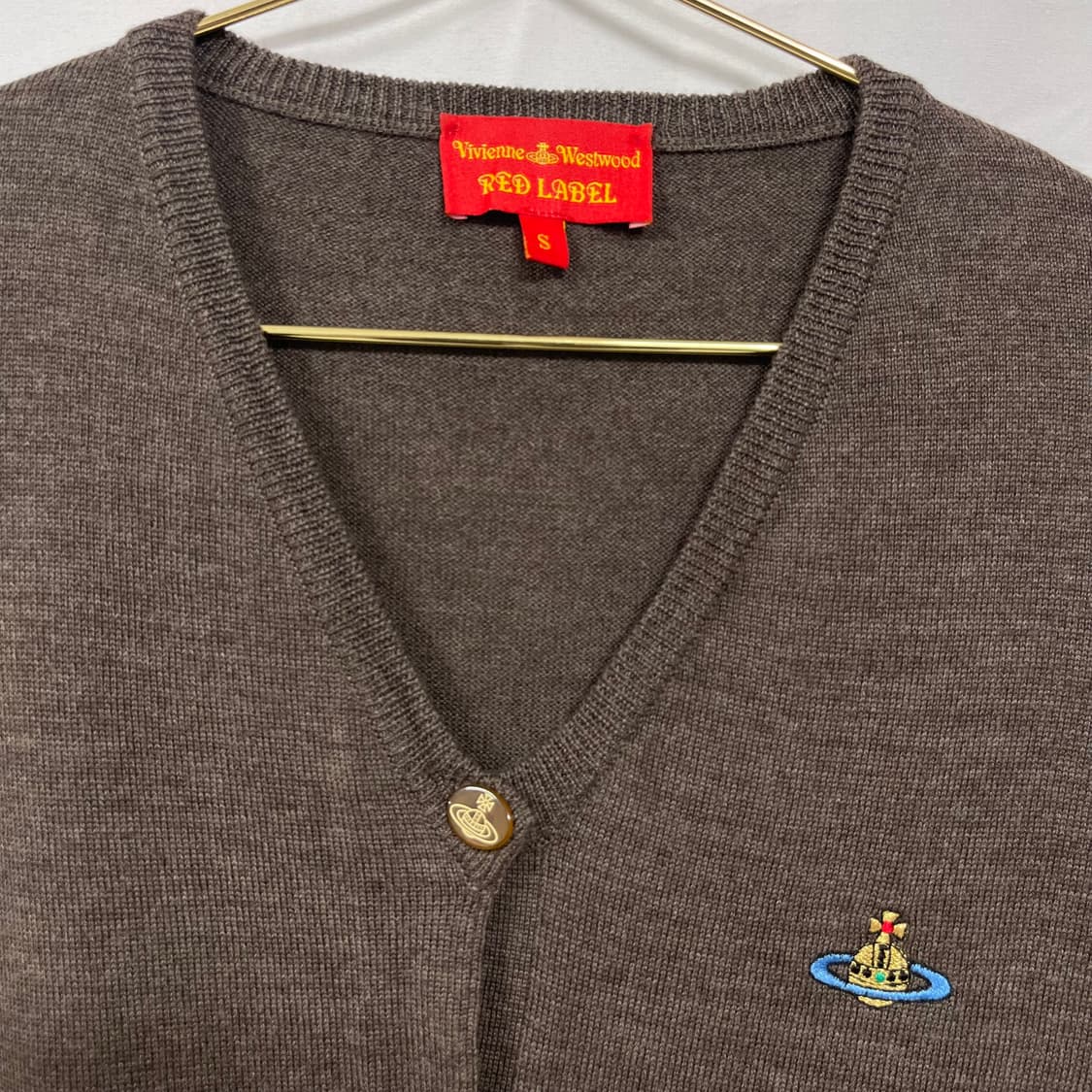 비비안웨스트우드 레드라벨 울 롱가디건 상품이미지3