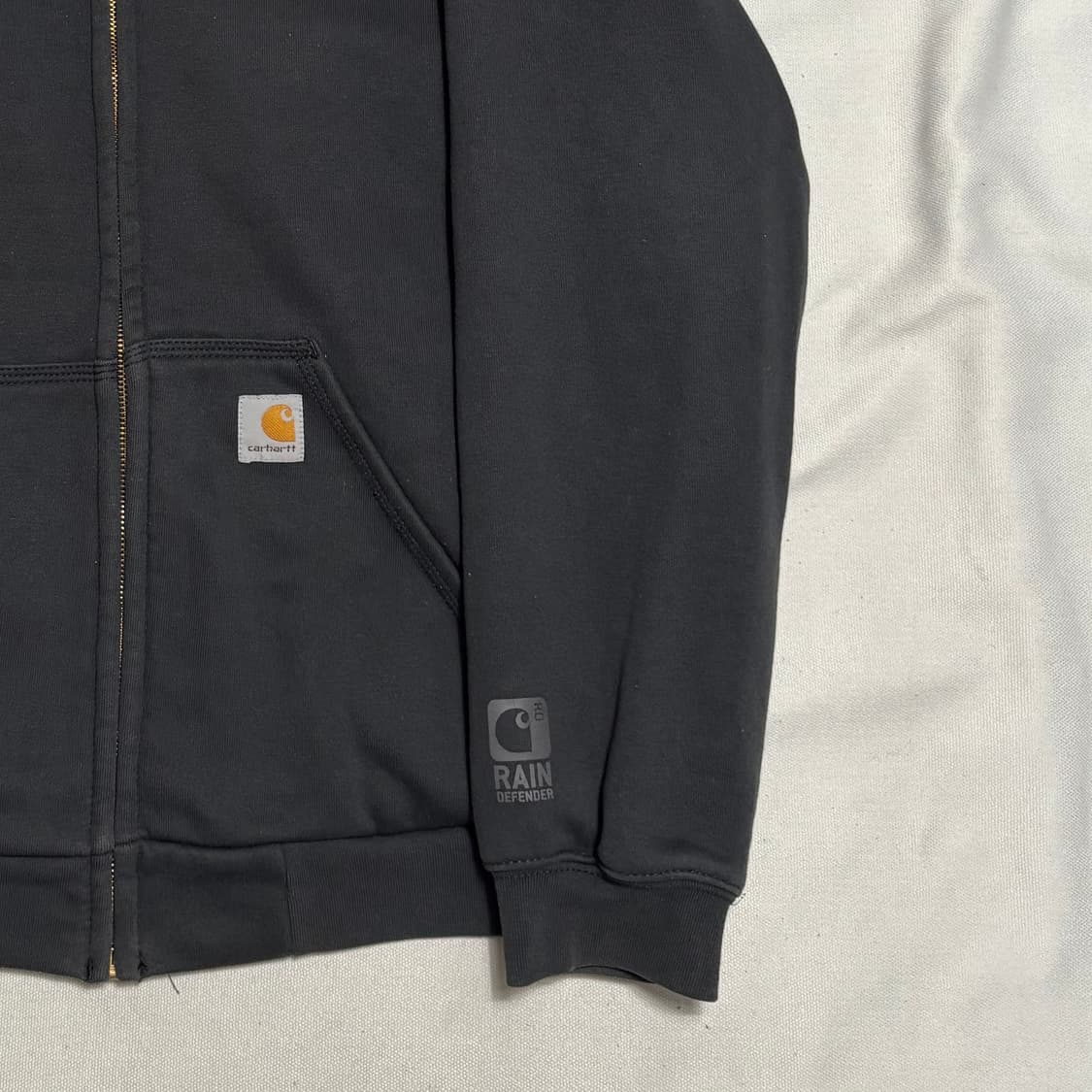 M 칼하트 챠콜 써멀 후드 집업 상품이미지1