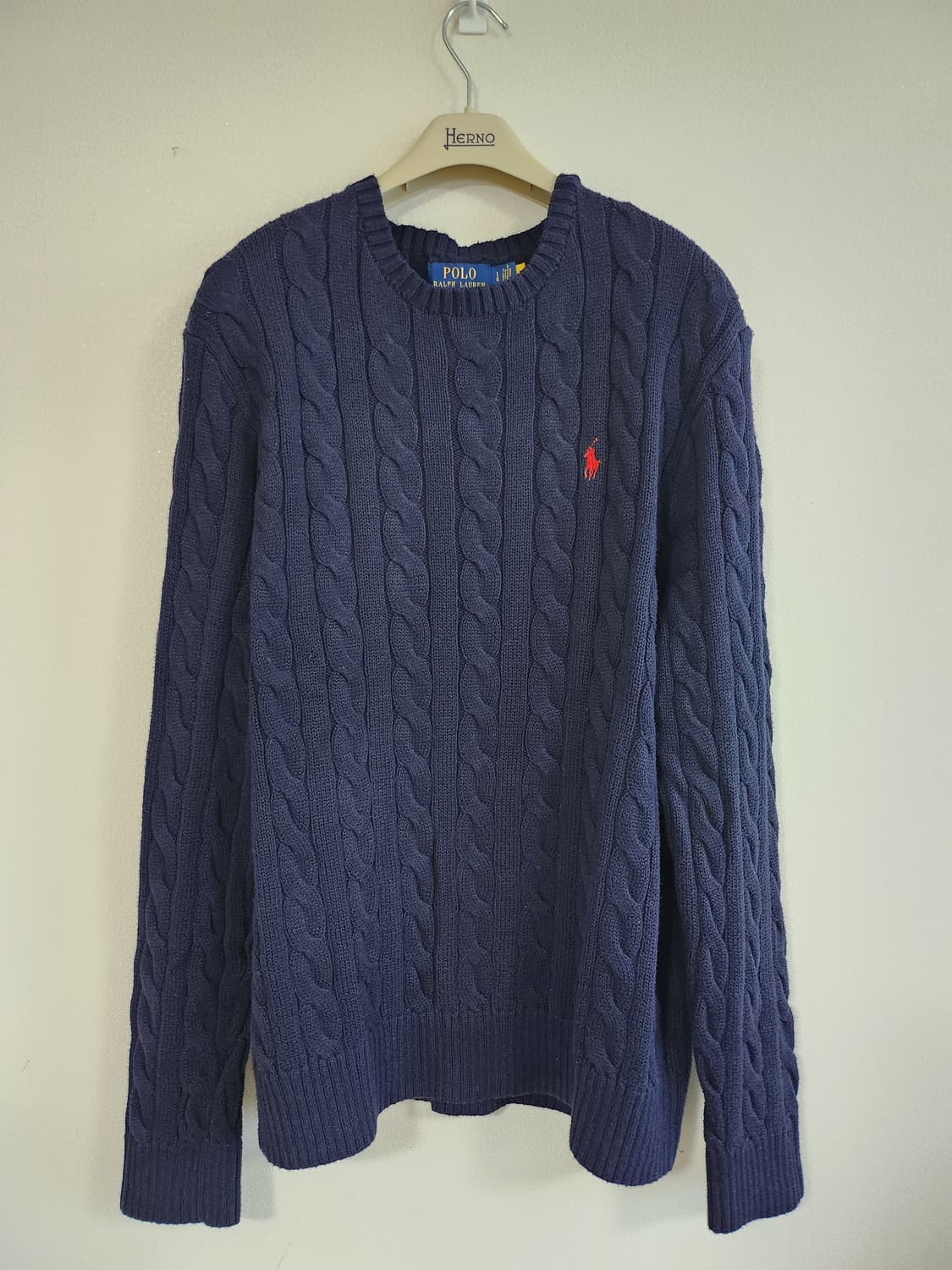 폴로랄프로렌 케이블니트 (L 상품이미지2