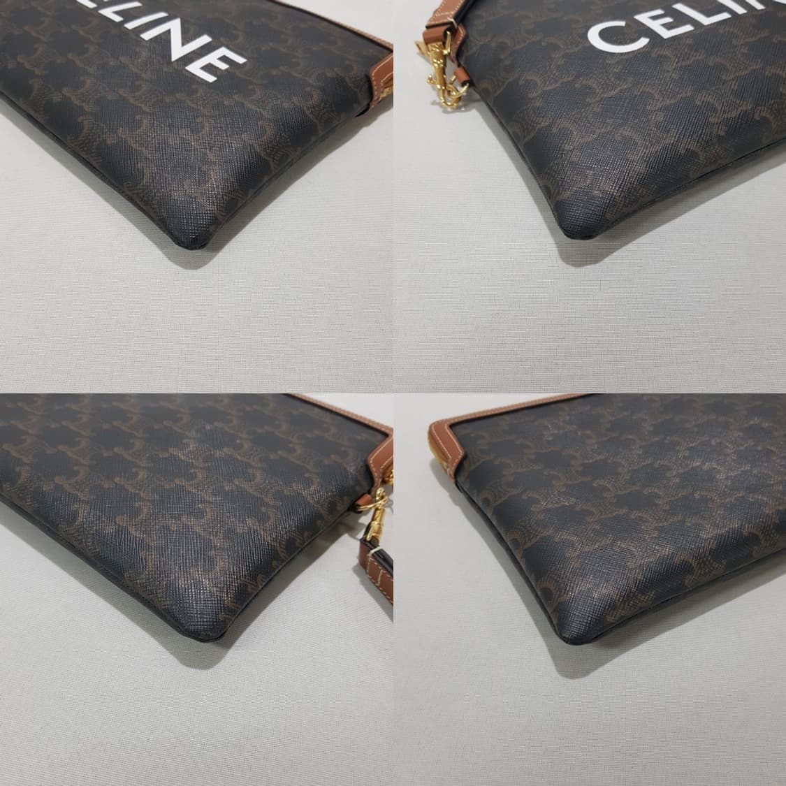 셀린느 스몰 퀴르 트리옹프 스트랩 파우치 상품이미지8