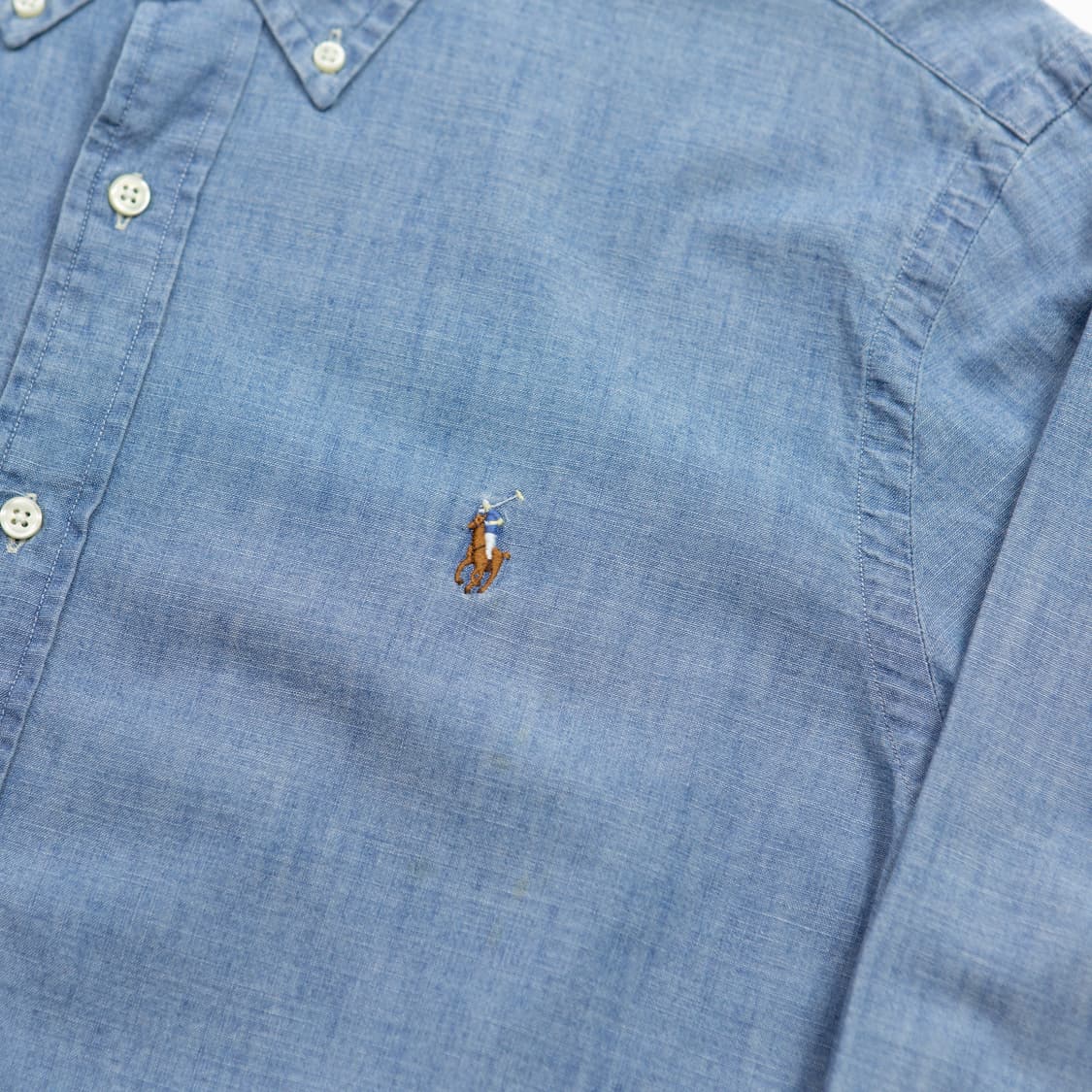 폴로 랄프로렌 커스텀핏 샴브레이 셔츠 상품이미지3