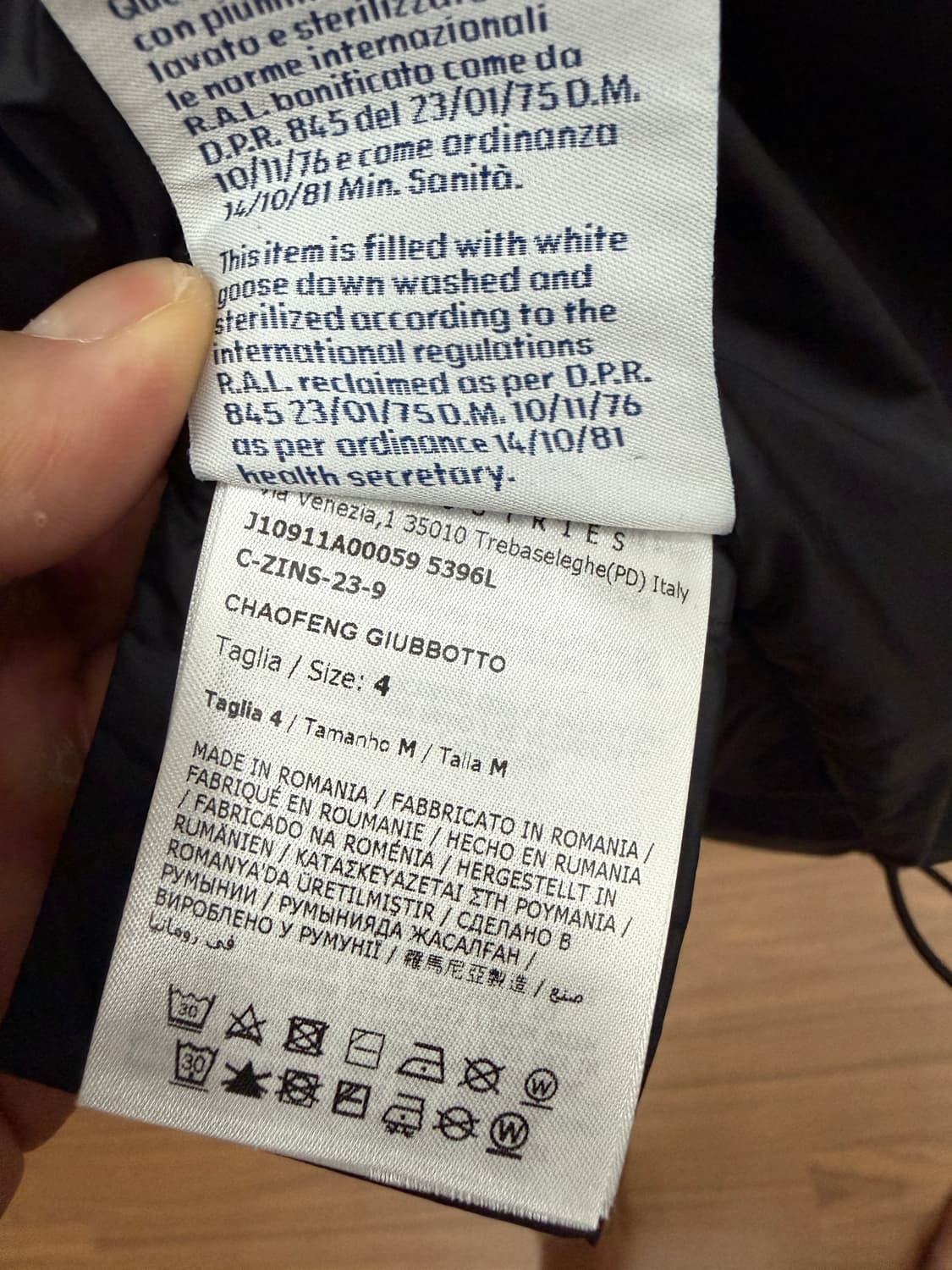 뭉클레어 용의해 한정판 차오펑 슈퍼라이트 다운 4사이즈 상품이미지7