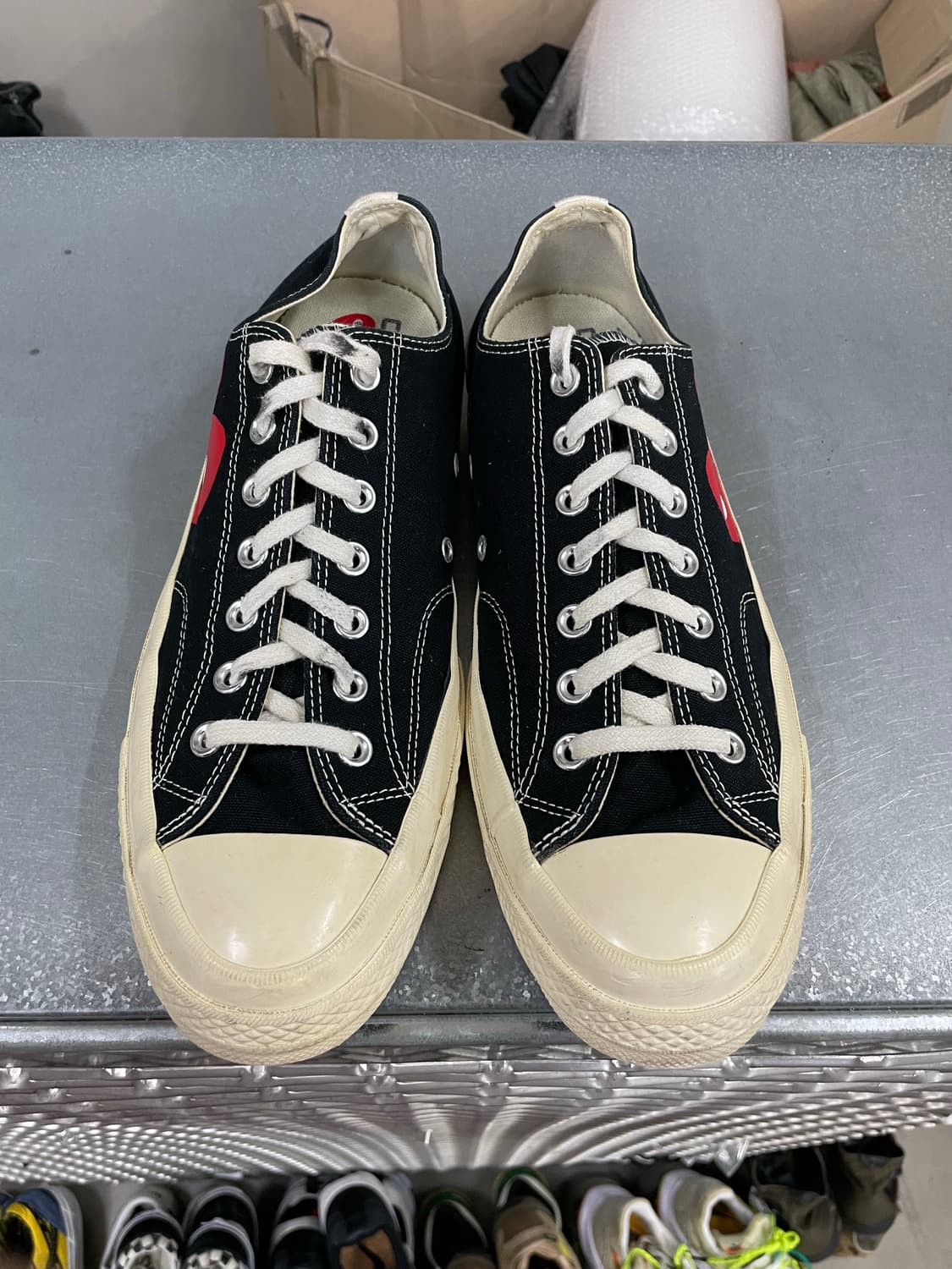 컨버스 X 꼼데가르송 척 70 블랙 295 상품이미지5