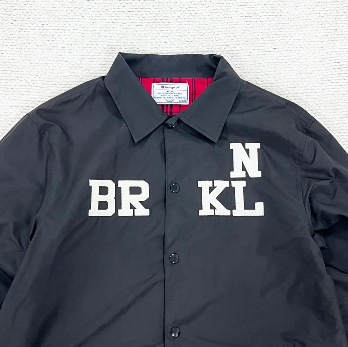 재팬 챔피온 15FW 블랙 브루클린 코치 자켓 상품이미지3