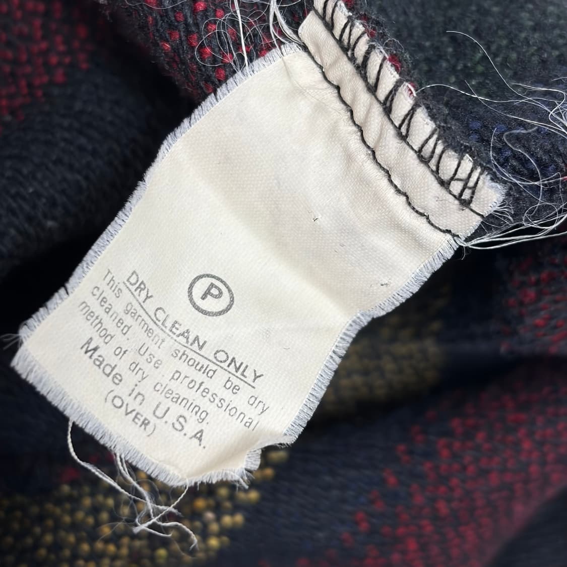 80s~90s 빈티지 블랑켓 후드 자켓 상품이미지6