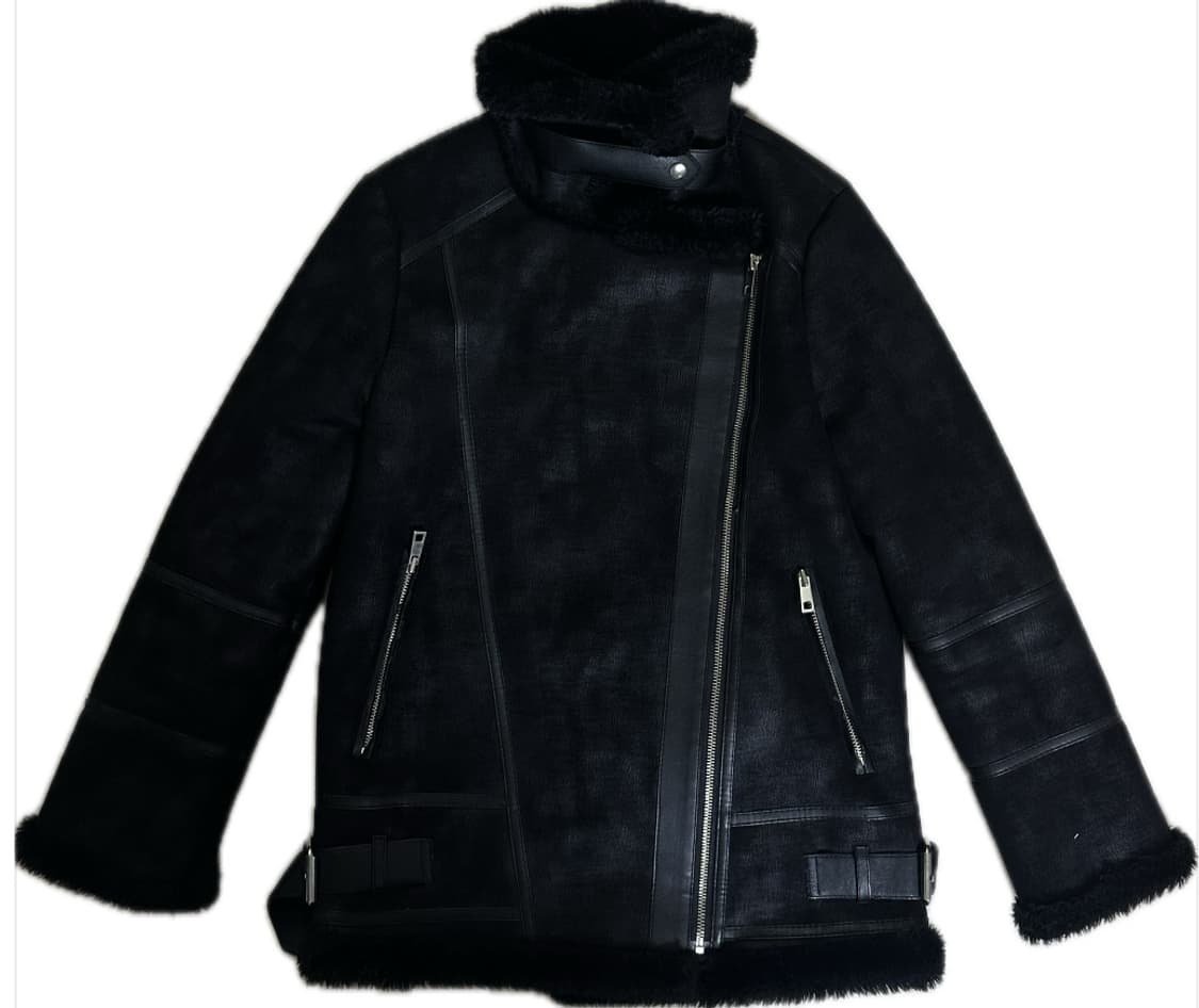 블랙 무스탕 상품이미지2