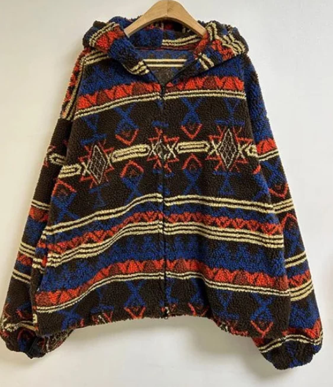 빈티지 노르딕 패턴 후리스 상품이미지2