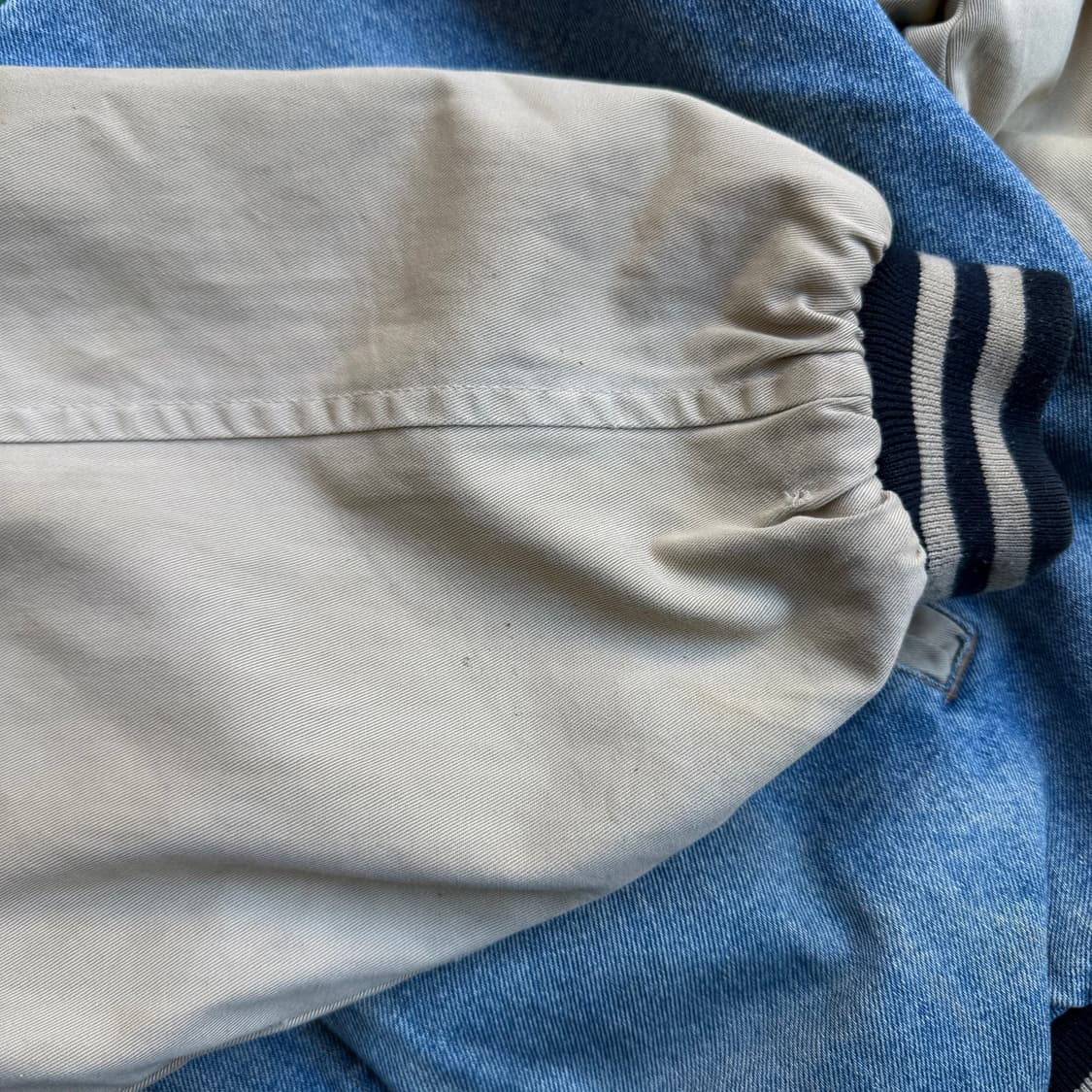 디즈니 푸 데님 바시티 자켓 상품이미지9