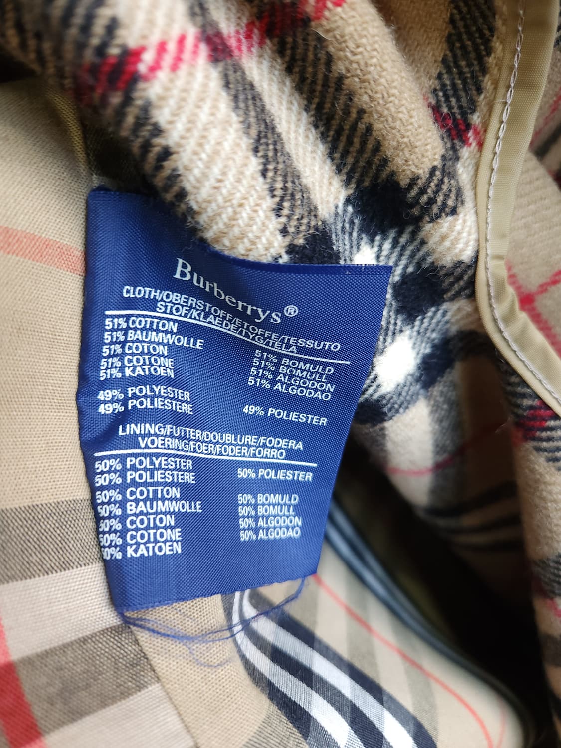 버버리 90s 발마칸 싱글 코트 내피포함

 상품이미지6