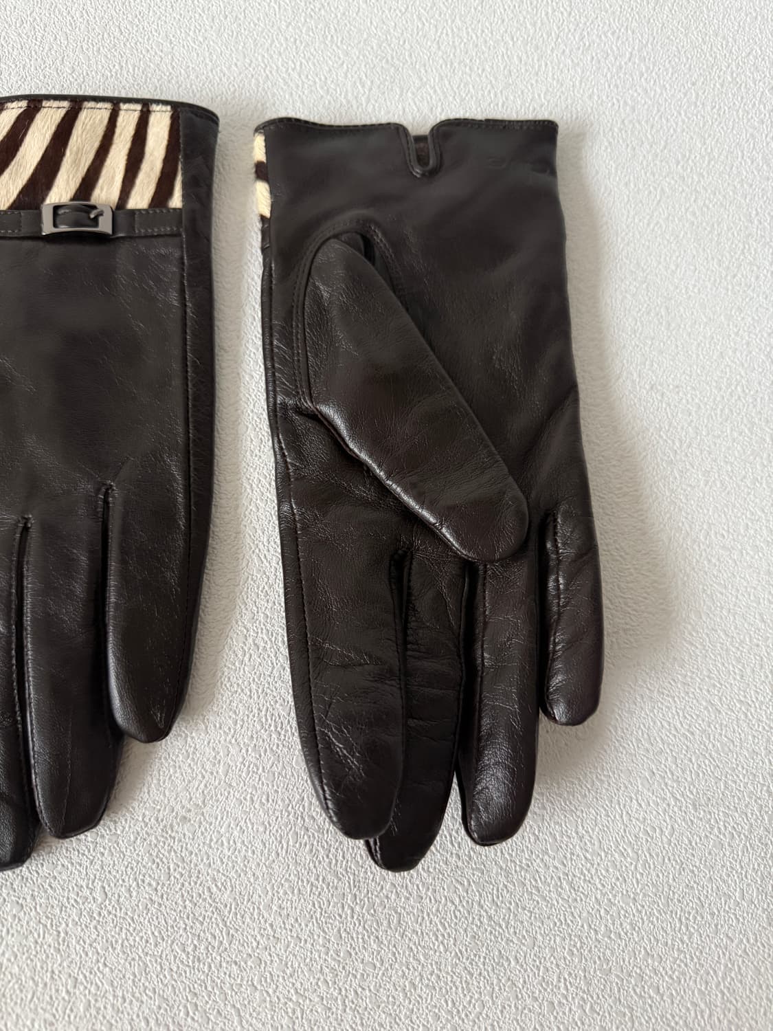 Pre owned 레더 글러브 장갑 상품이미지4