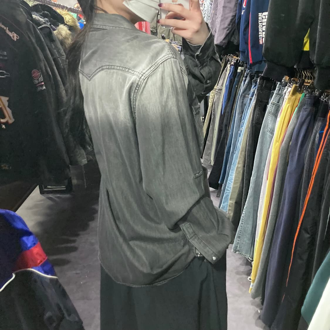 [IM]칼하트 긴팔셔츠 그레이 상품이미지5