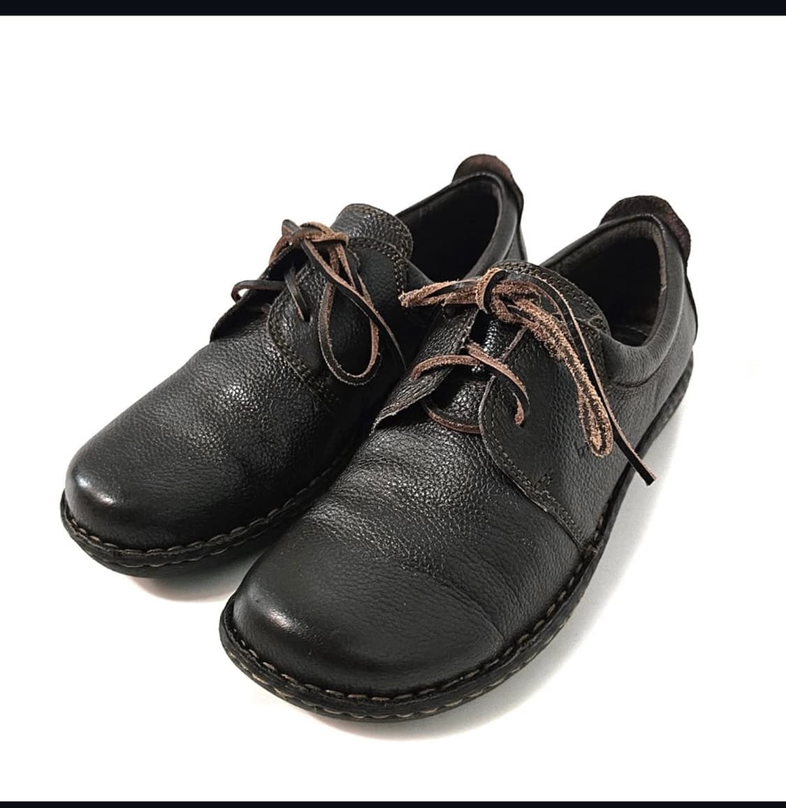 b.o.c leather derby in dark brown (250) 상품이미지2