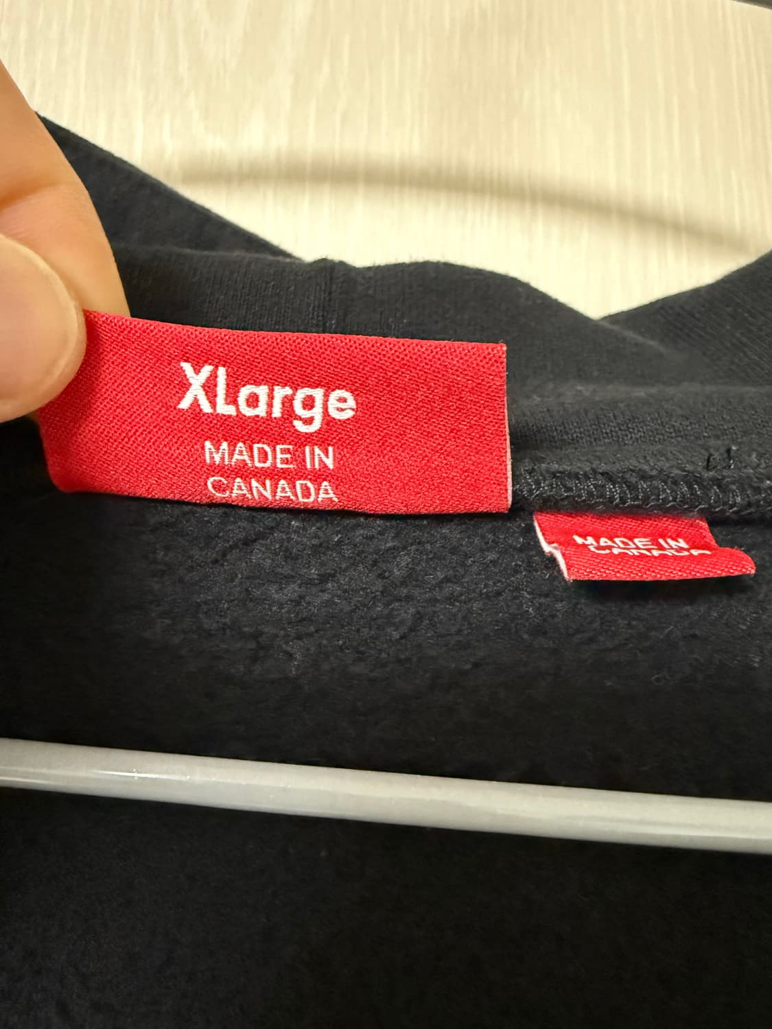 슈프림 스몰 박스 집업 후드 스웨트셔츠 블랙 - 24FW XL사이즈 상품이미지4