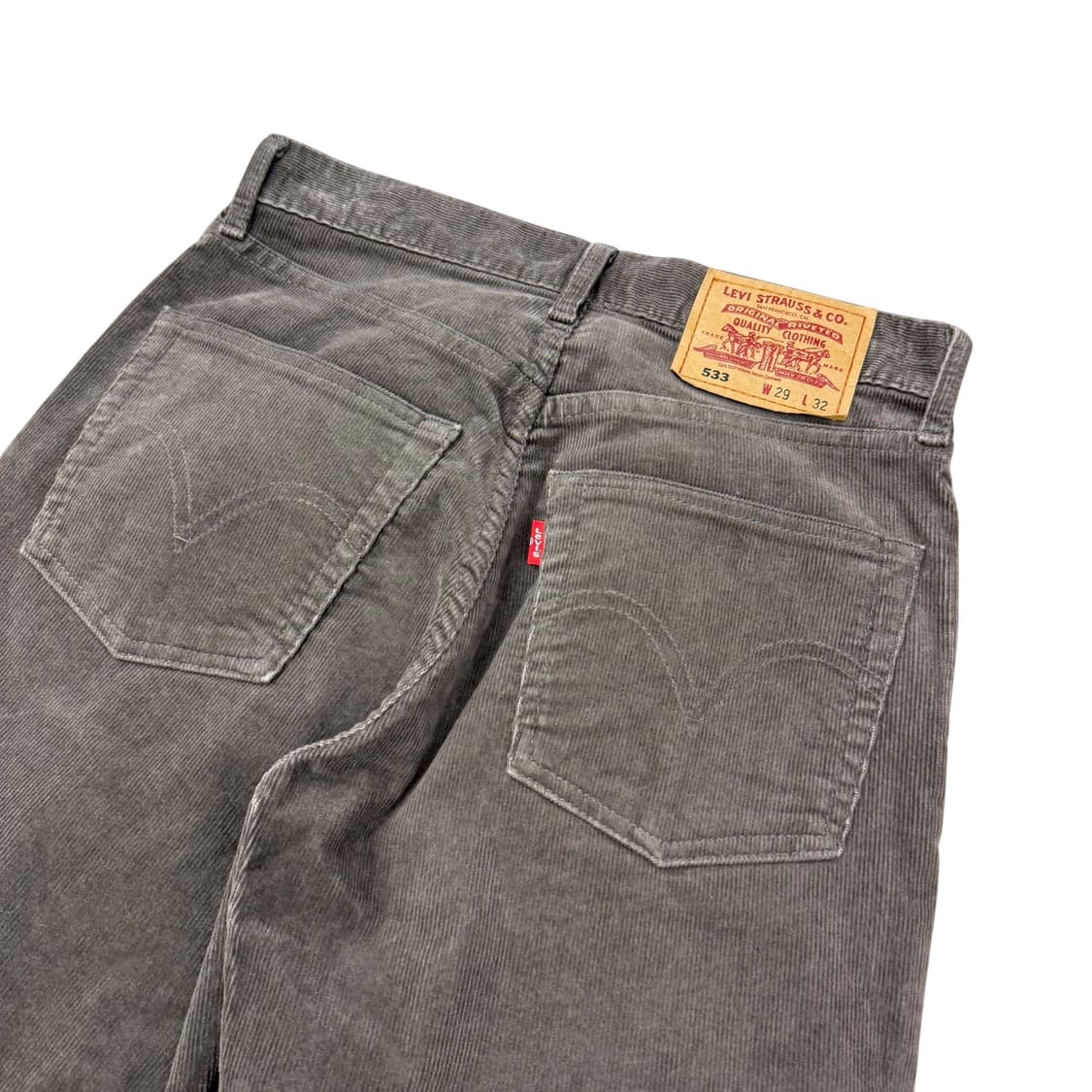 리바이스 533 코듀로이 스트레이트 롱팬츠 브라운 상품이미지6