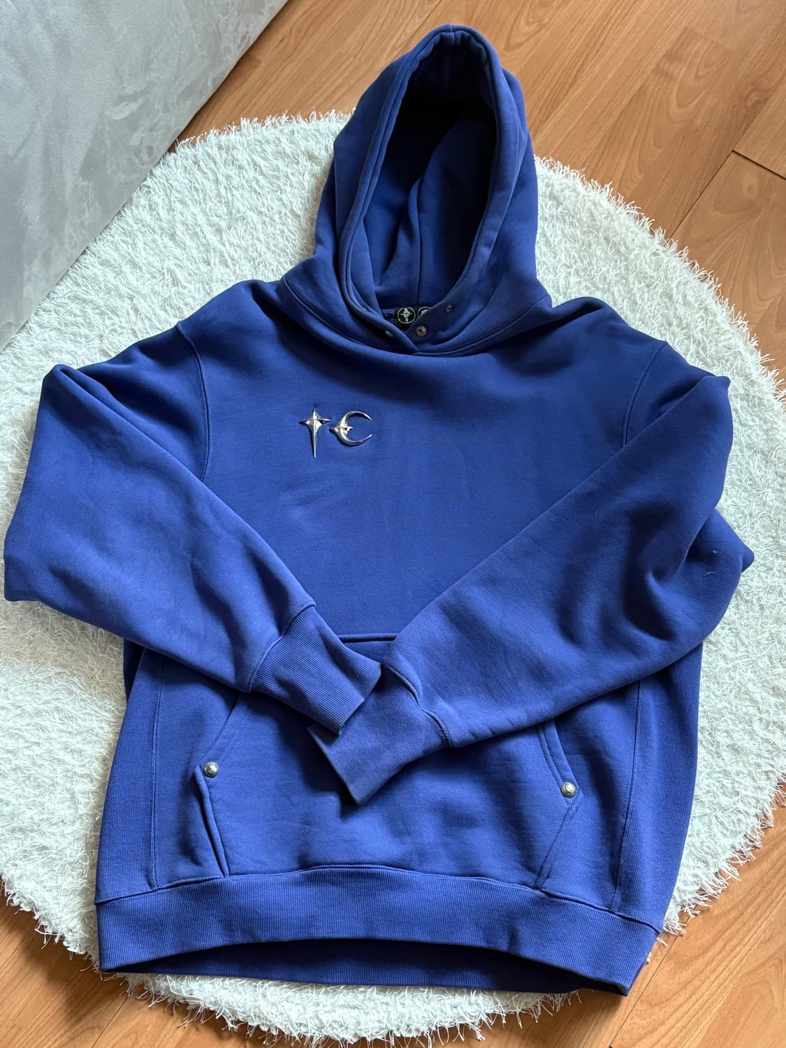 떠그클럽 아머후드 블루 3사이즈 상품이미지1