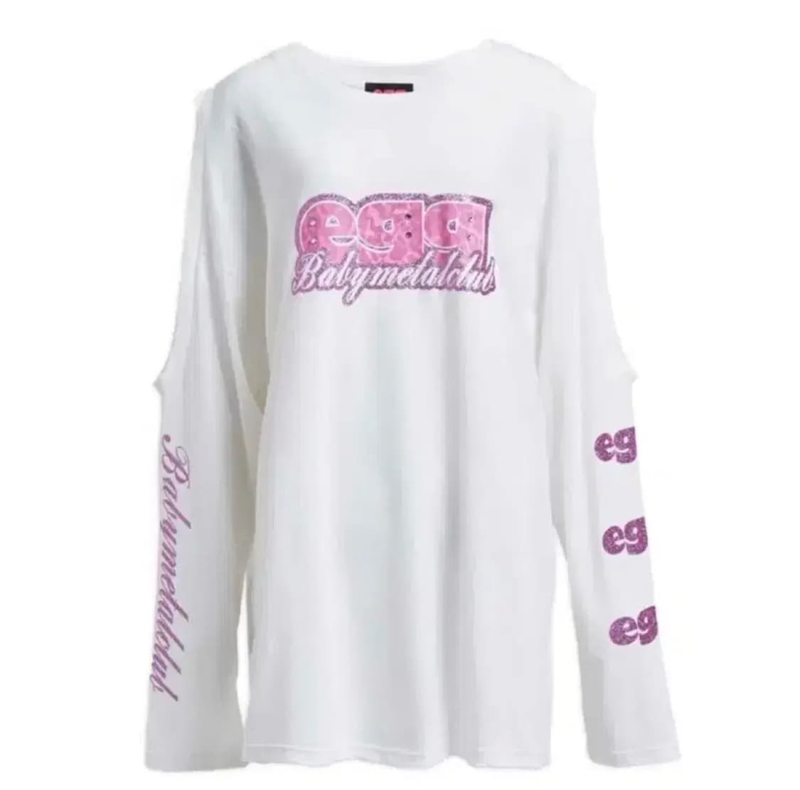 베메클 베이비메탈클럽 에그 트윙클 컷 롱슬리브 에그 콜라보 egg 상품이미지1