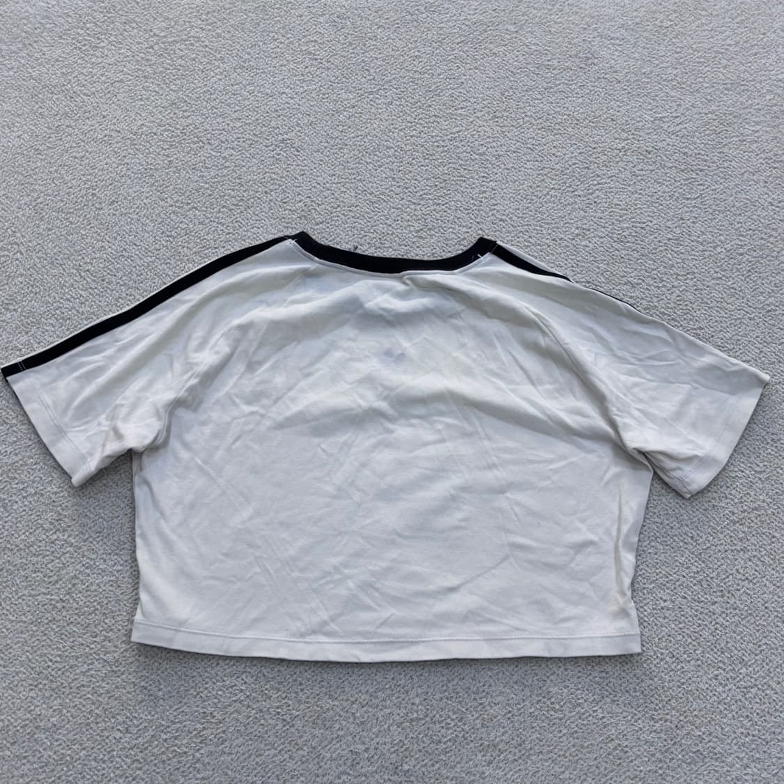 XL 아디다스 여성 스트라이프 크롭 0421E 상품이미지2