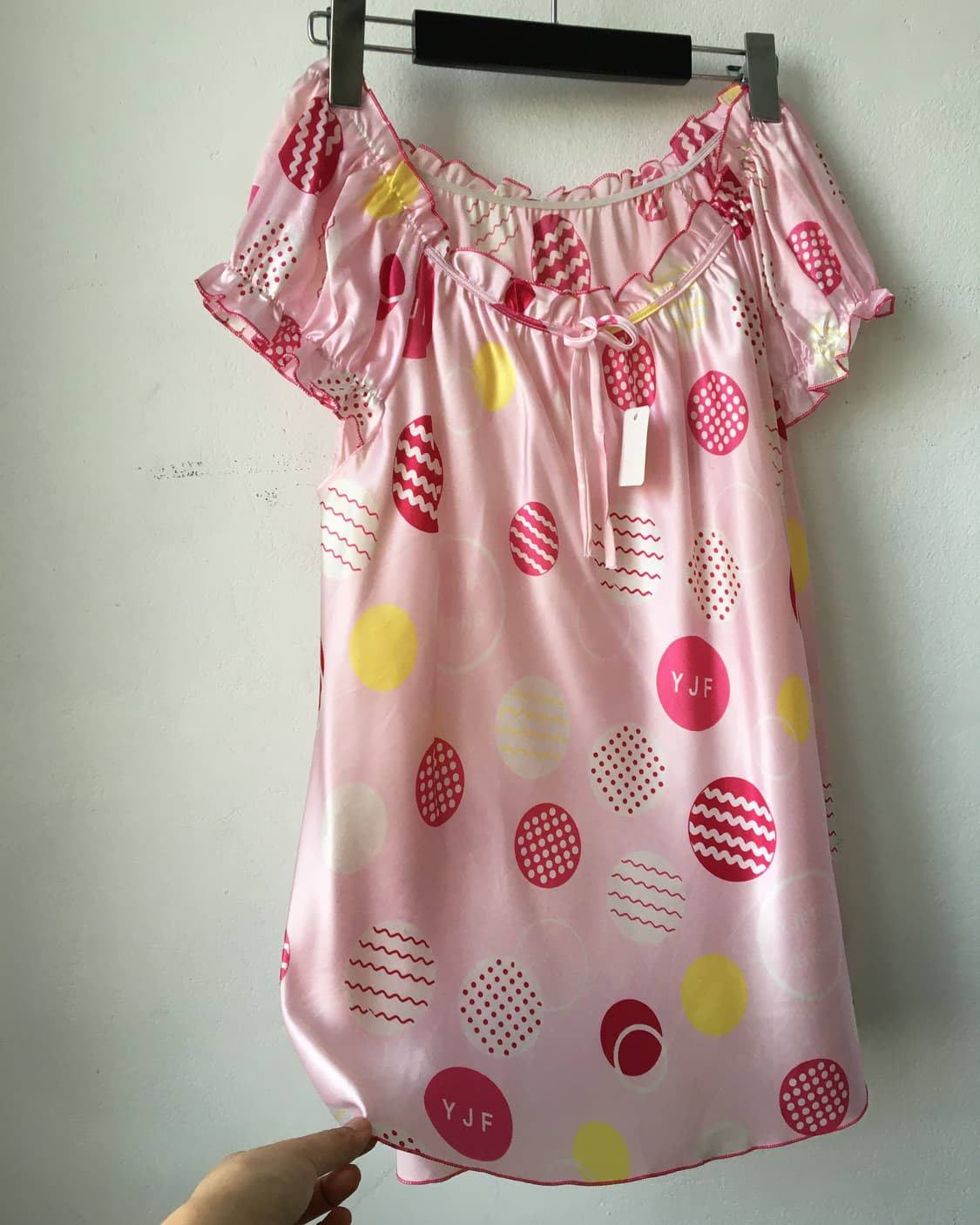 Pattern point blouse 상품이미지4