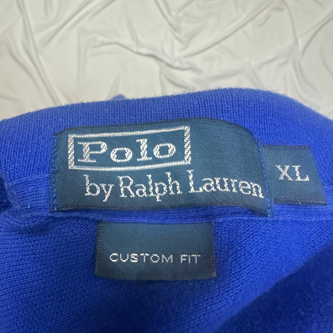 폴로 랄프로렌 성조기 빅포니블루카라티 XL 상품이미지4