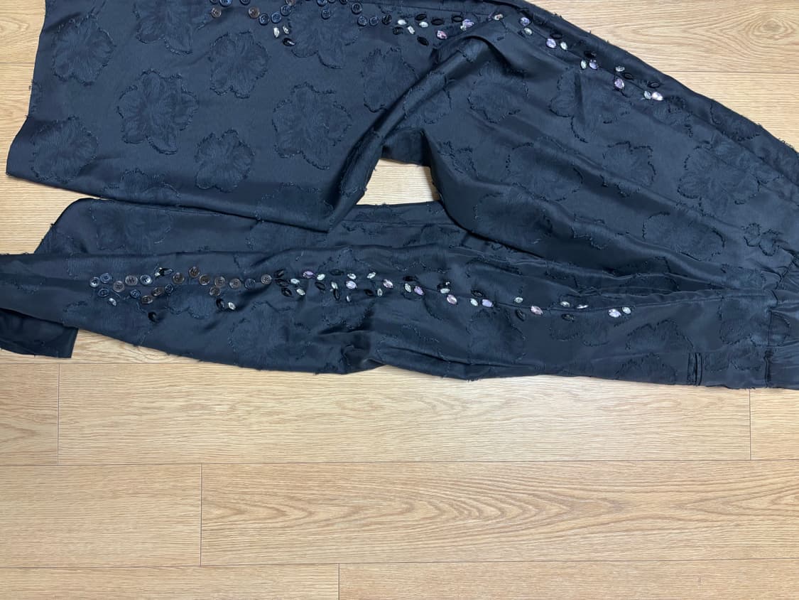 (S)유스 플라워 자카드 팬츠 상품이미지6