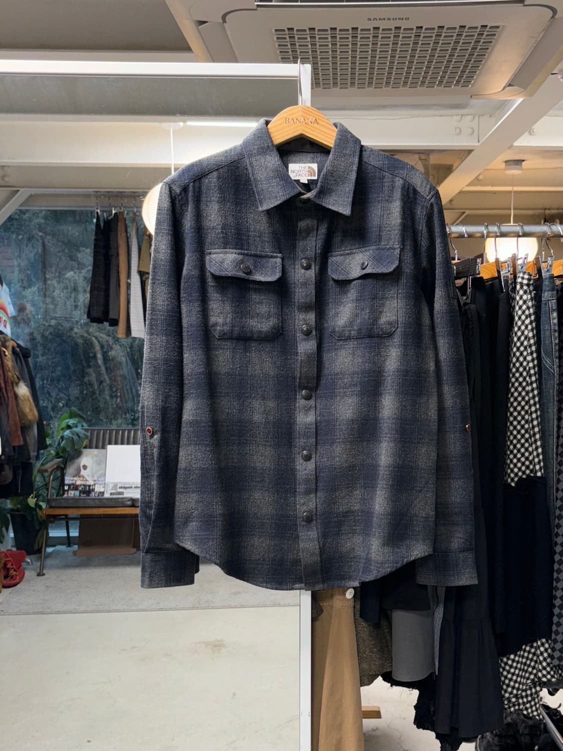 노스페이스 플란넬 셔츠 상품이미지1