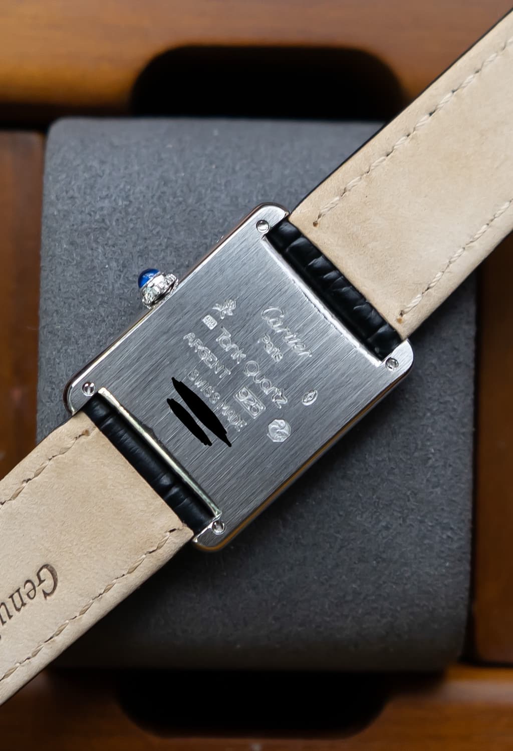 까르띠에 머스트 탱크 lm 쿼츠 빈티지 시계 상품이미지2