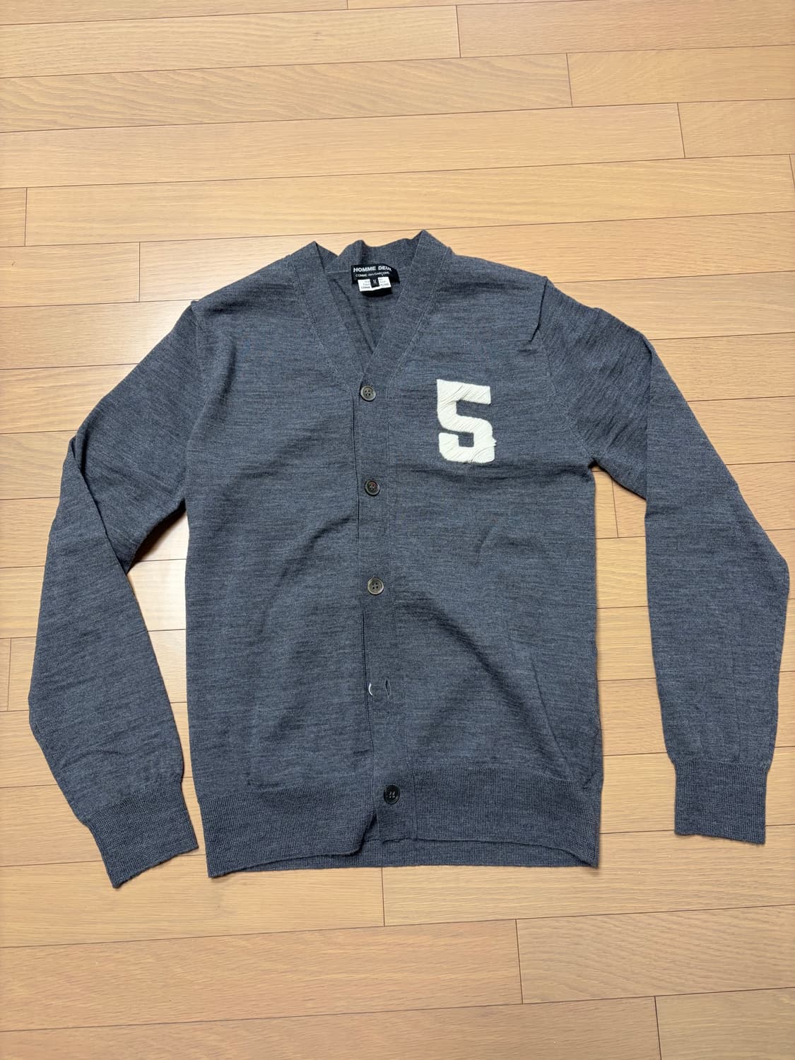 꼼데 니트 가디건 M사이즈 상품이미지1