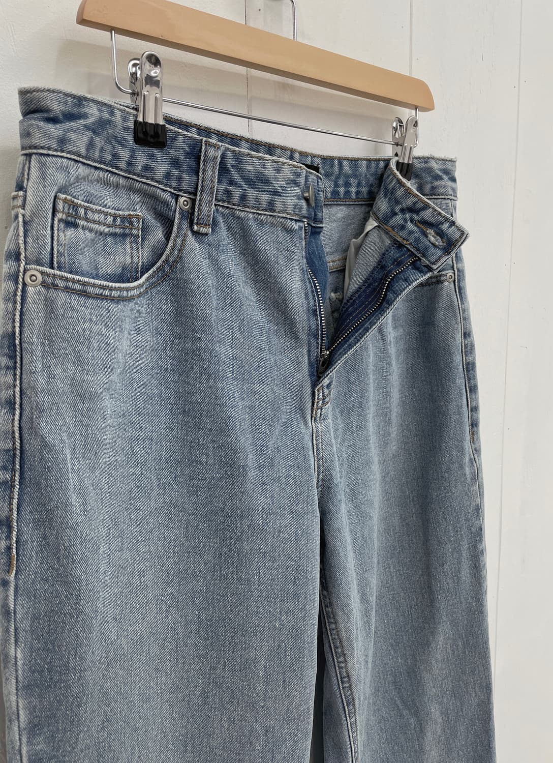 무신사 스탠다드 라이트 인디고 데님 팬츠 상품이미지5