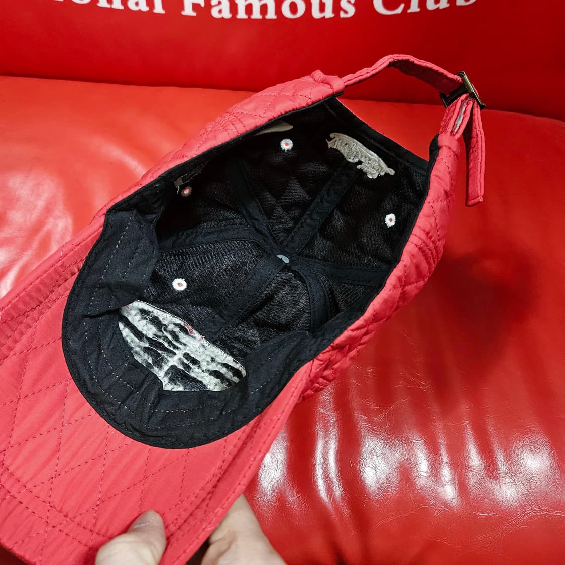 본터치(Vondutch) 00's y2k 퀄트 볼캡 Free 상품이미지5