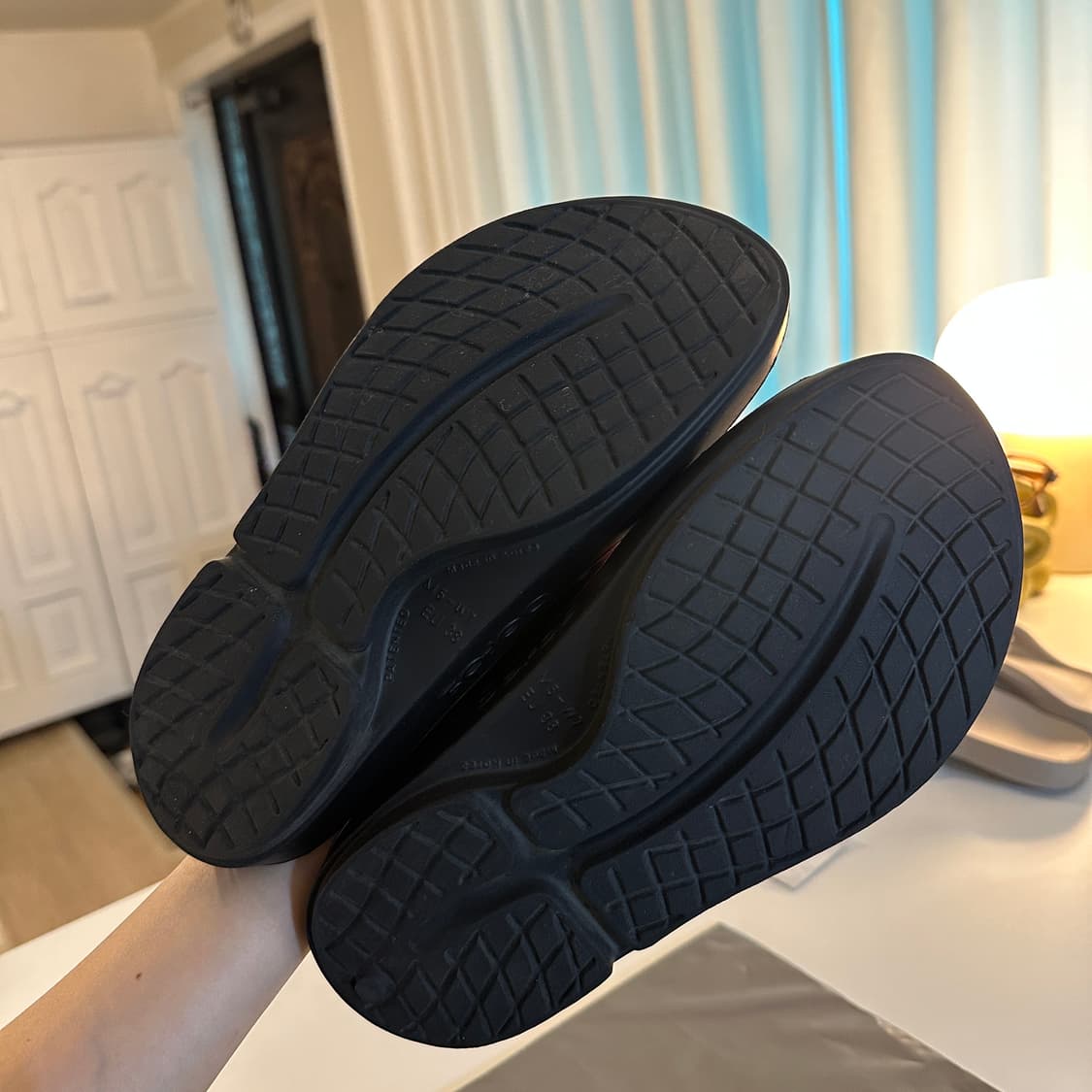 우포스 쪼리 블랙 240 상품이미지4