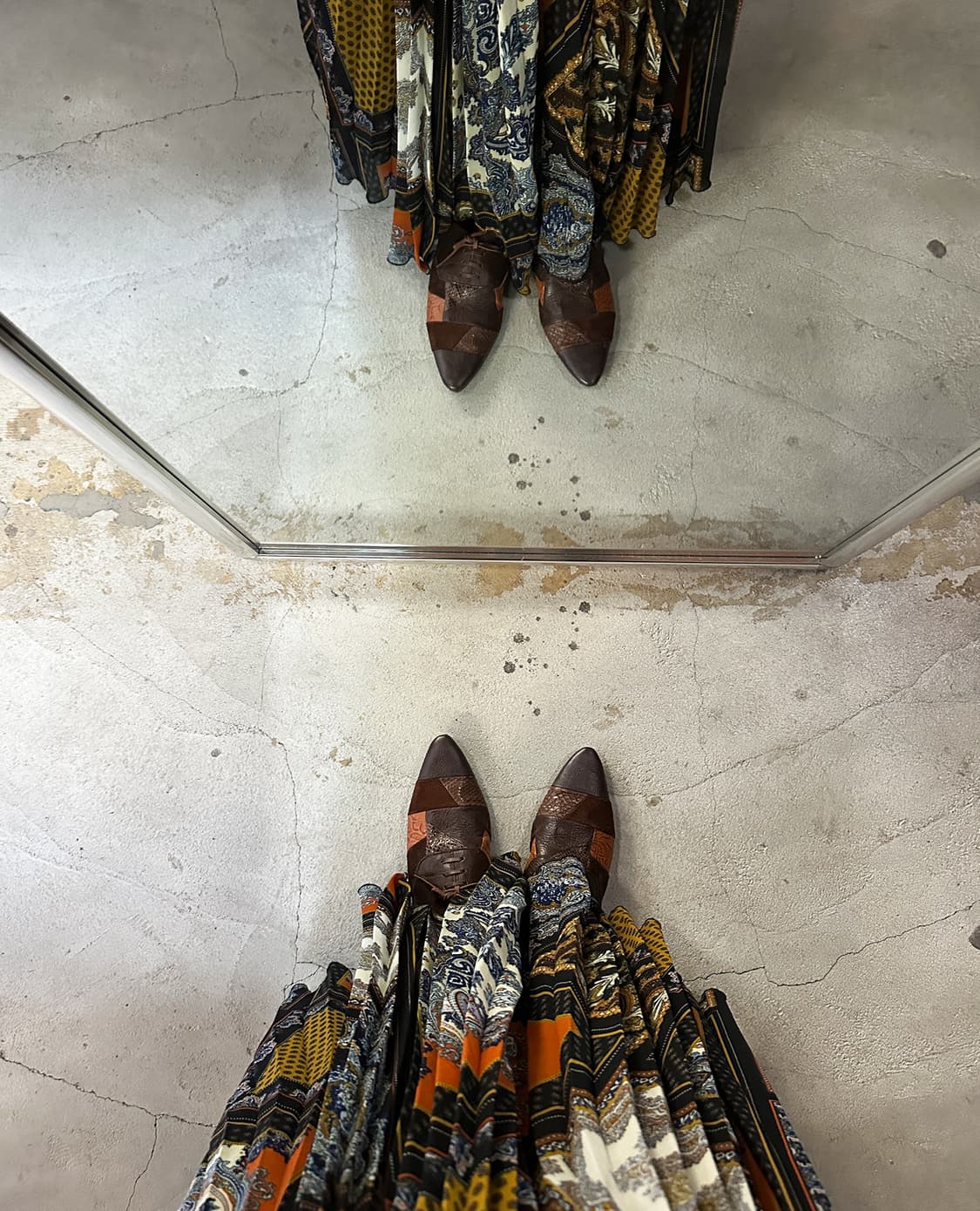 COMME DES GARCONS patchwork shoes 상품이미지1
