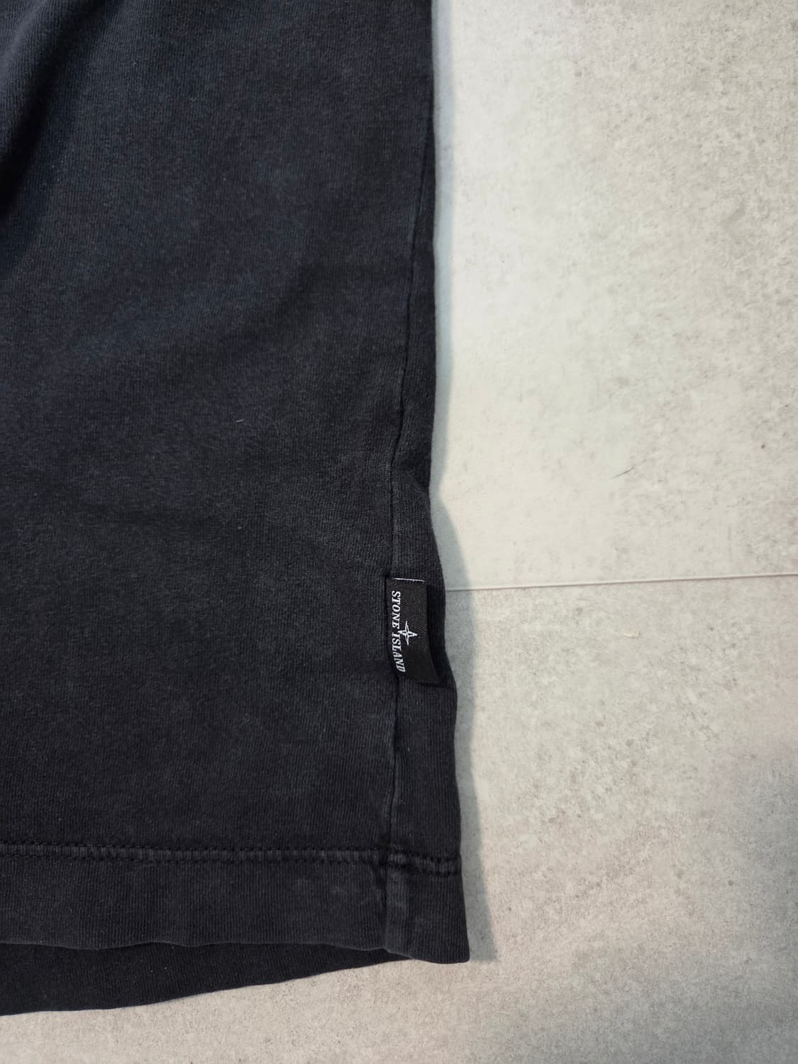 스톤아일랜드 블랙 포켓 반팔 티셔츠 상품이미지6