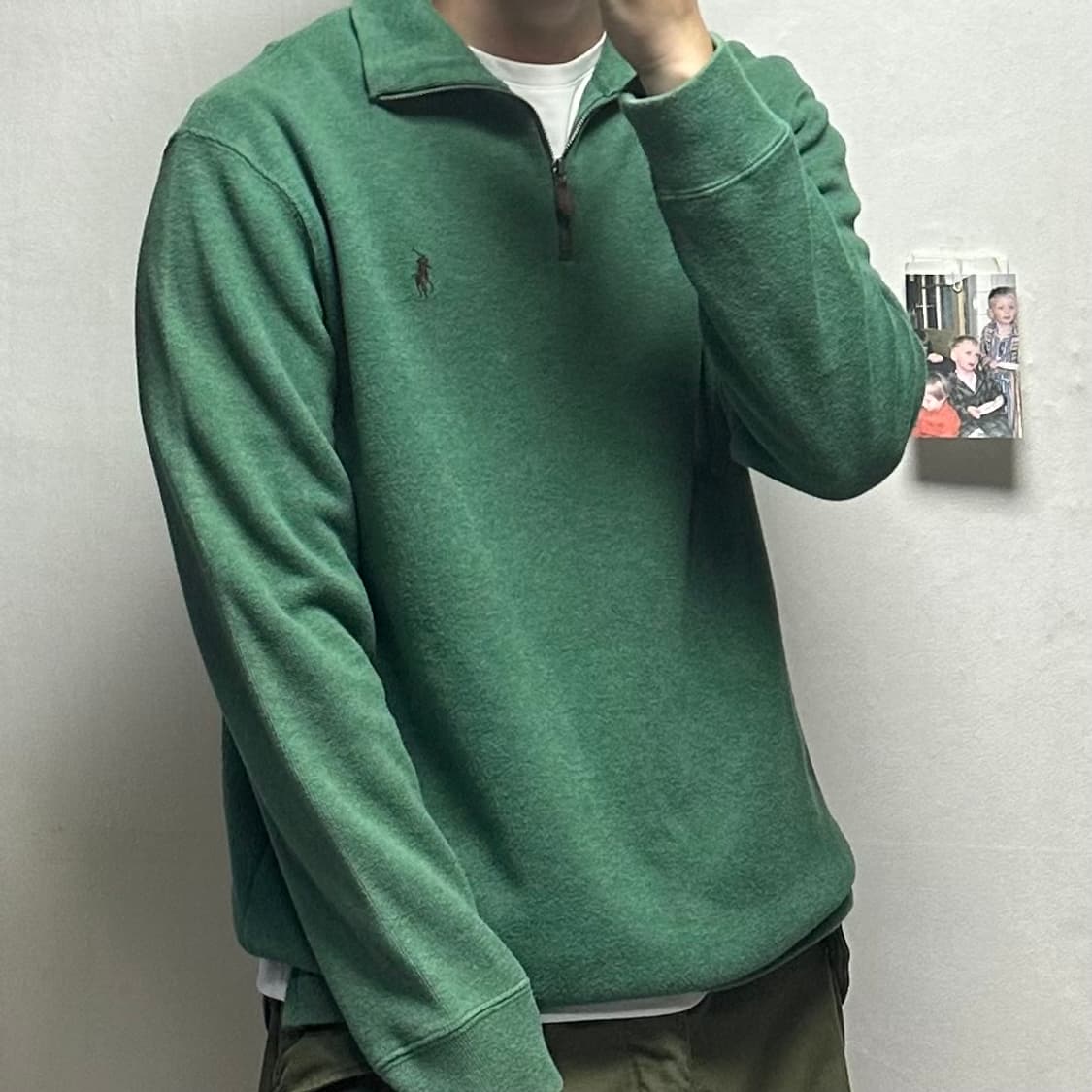 Half Zip-up knit 상품이미지2