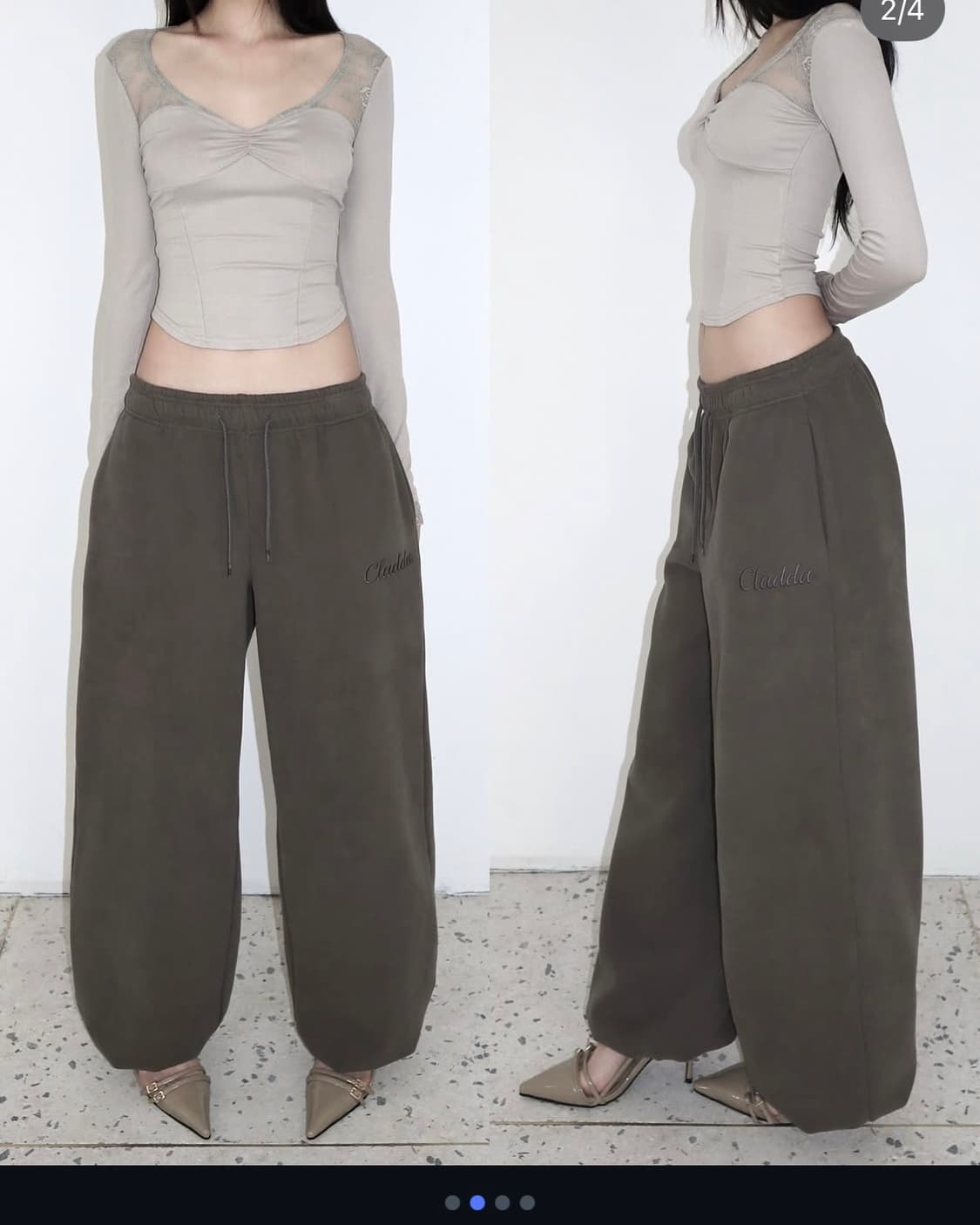 클라따 blanket jogger pants 상품이미지2