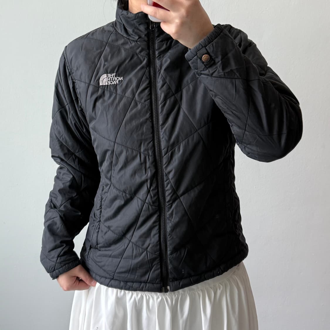 [XL] 노스페이스 우먼 블랙 경량패딩 상품이미지1