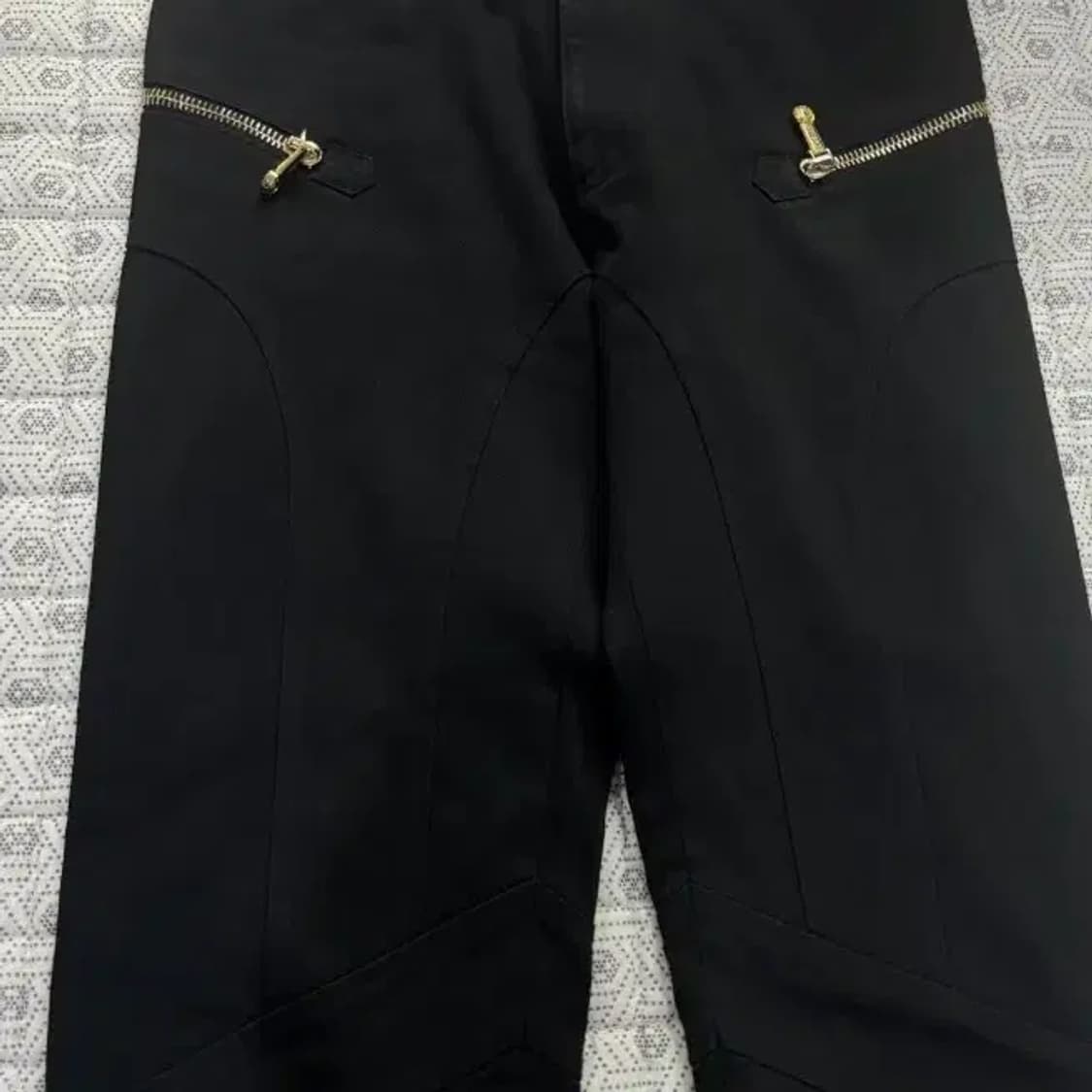 베르사체 블랙 팬츠 50 사이즈 상품이미지3