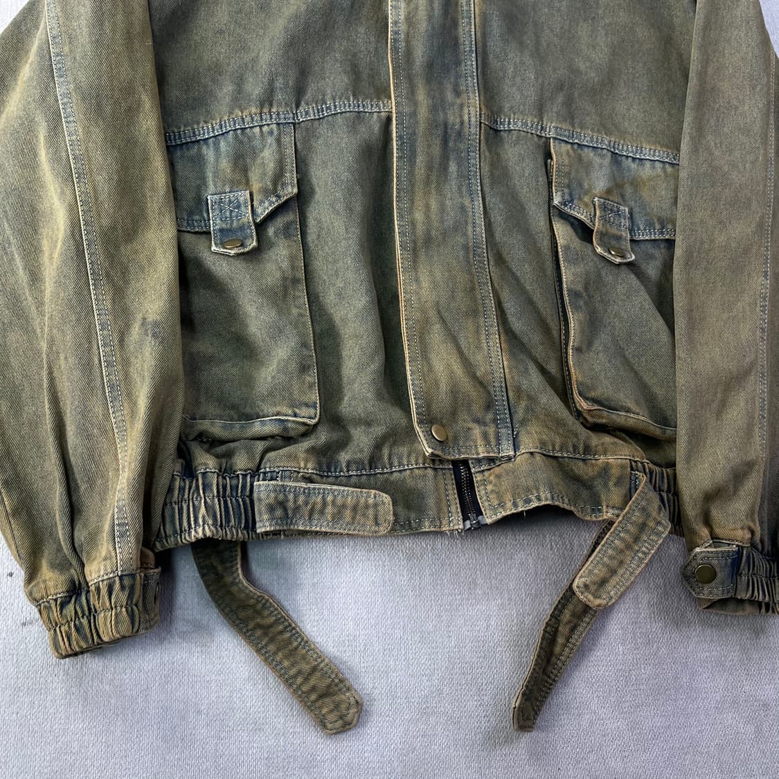 105 아메리칸 빈티지 워싱 데님 자켓 상품이미지5