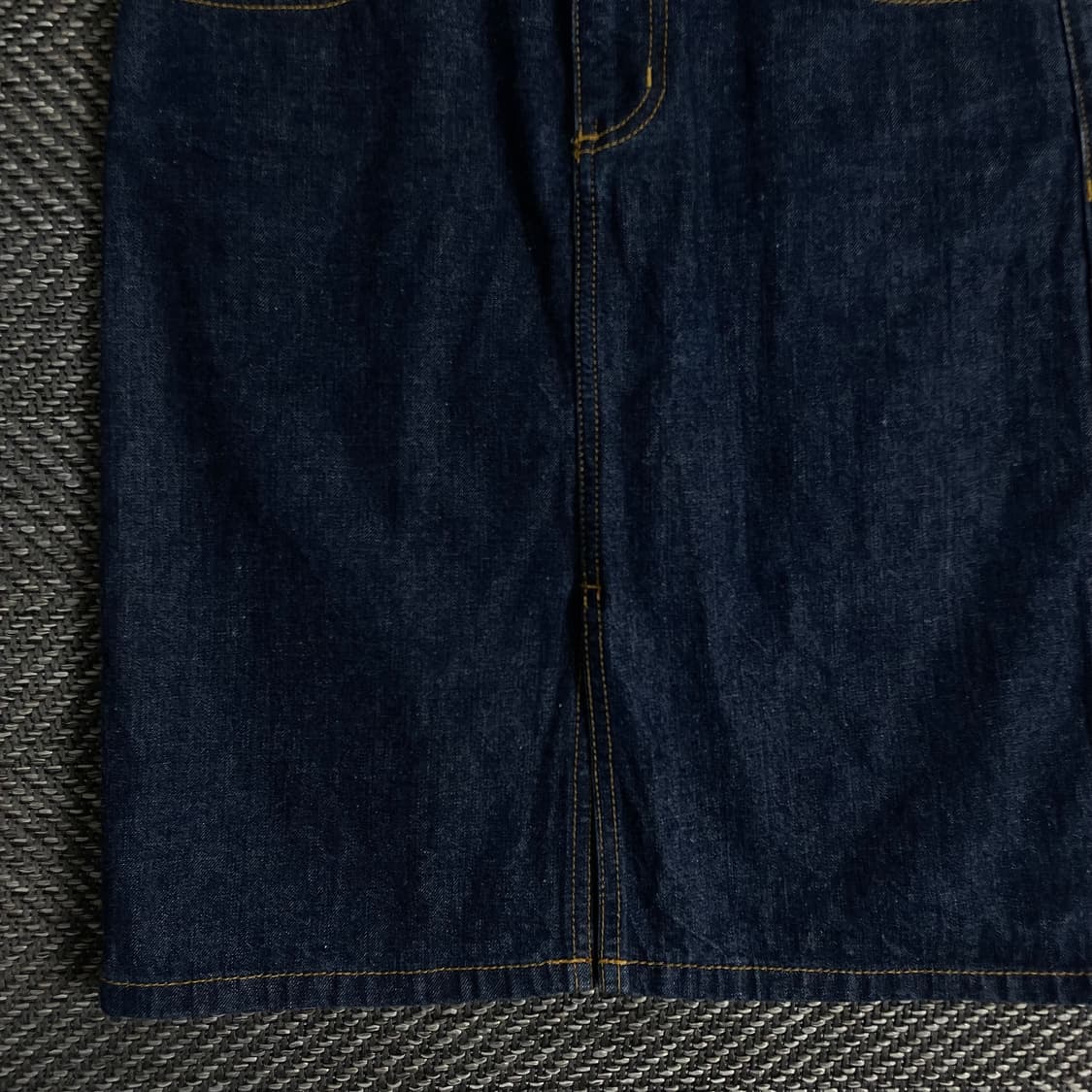 폴로 랄프로렌 레더 패치 로고 데님 스커트o 3119 상품이미지2