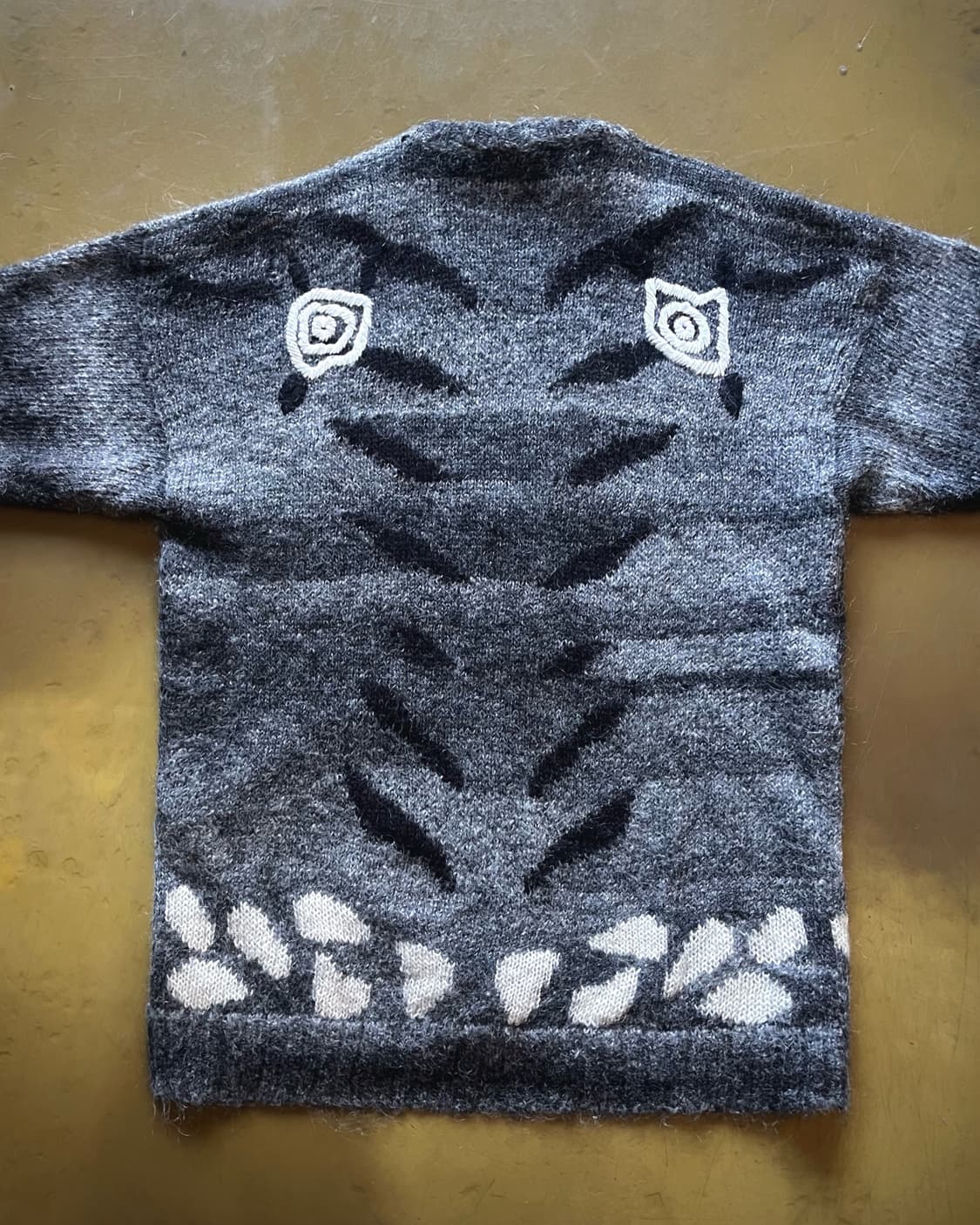 1970-80s Vintage Mohair Knit Cardigan 상품이미지9