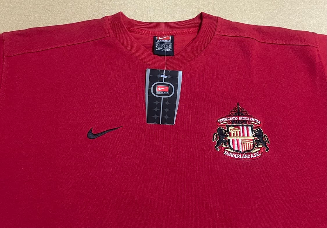 나이키 선덜랜드 AFC 01/02 트레이닝 스웨트 탑 상품이미지6