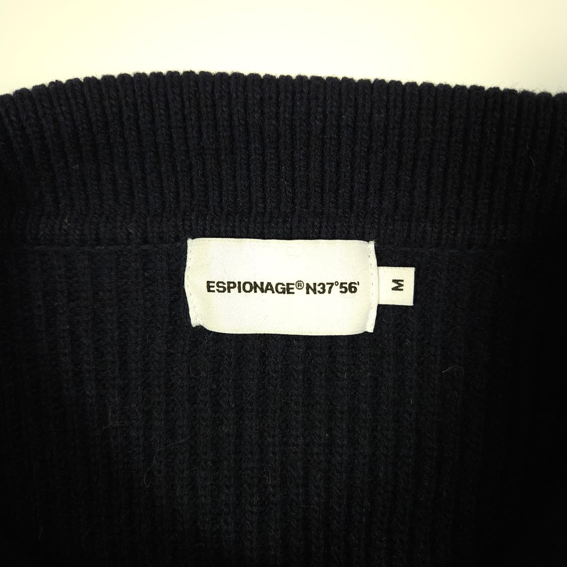 에스피오나지 헤비웨이트 네이비 가디건 상품이미지3