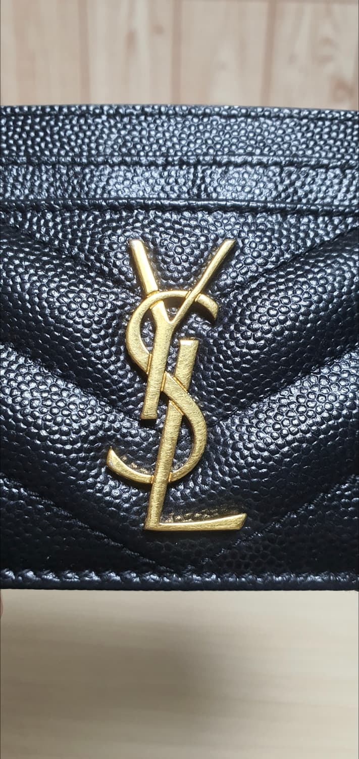 입생로랑 생로랑 카드지갑/지갑 새상품급 정품 금장(감정O) 상품이미지4